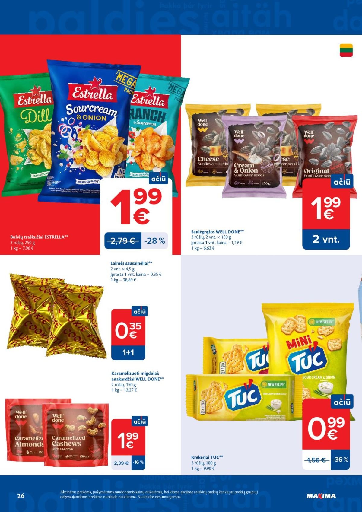 MAXIMA - Kaininis leidinys Nr.31 (2026 07 28 - 2026 08 03)