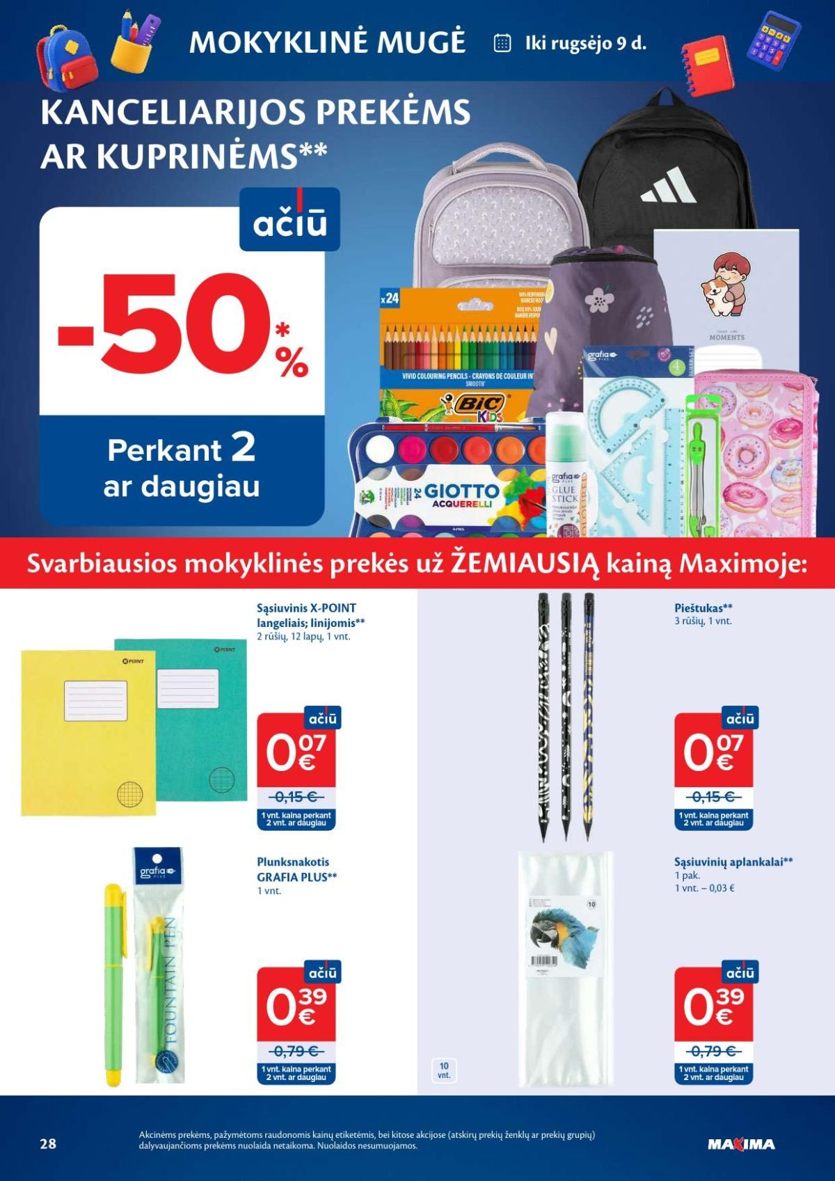 MAXIMA - Kaininis leidinys Nr.31 (2026 07 28 - 2026 08 03)