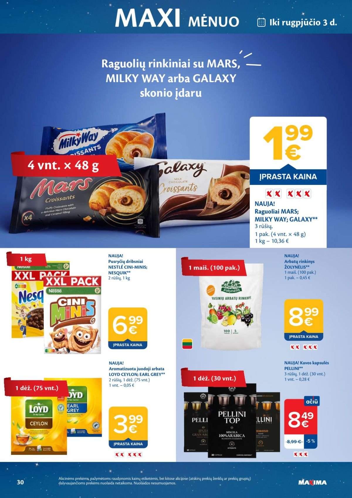 MAXIMA - Kaininis leidinys Nr.31 (2026 07 28 - 2026 08 03)
