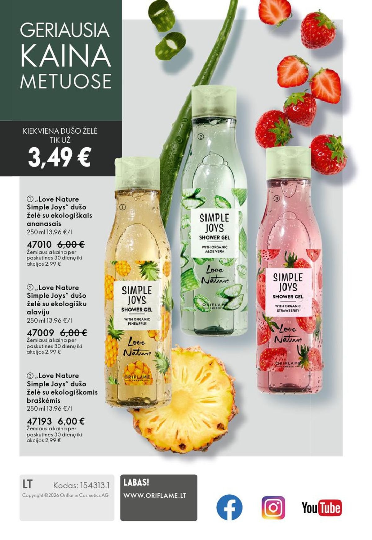 ORIFLAME - Katalogas (2026 04 22 - 2026 05 12)