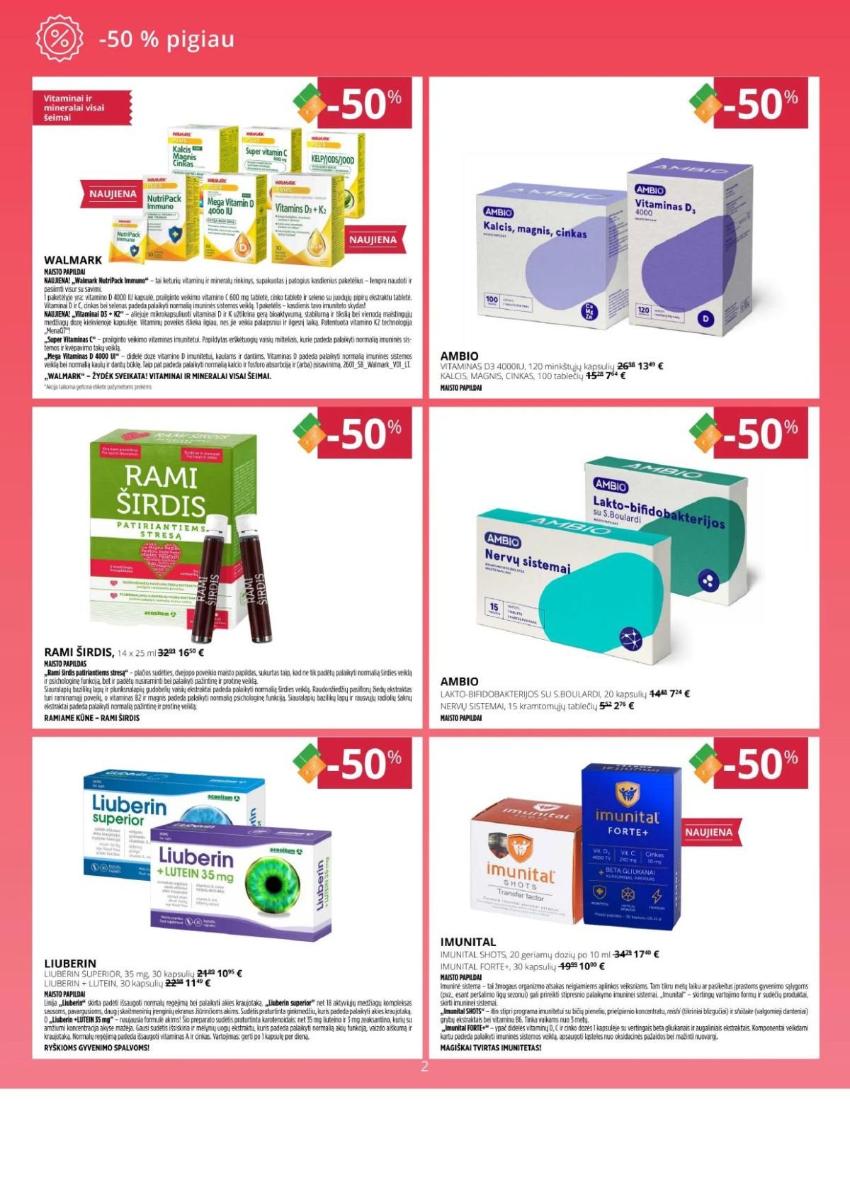 GINTARINĖ VAISTINĖ (2026 04 01 - 2026 04 30)