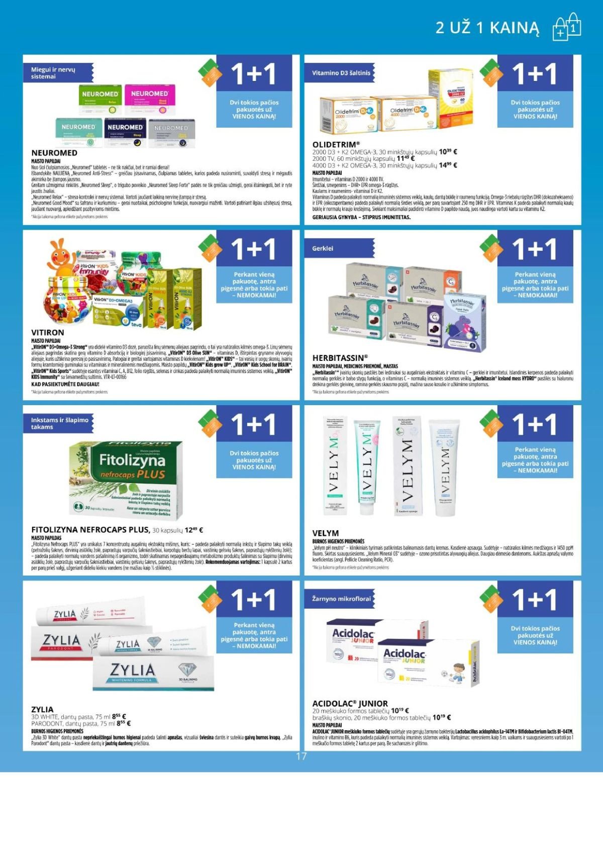 GINTARINĖ VAISTINĖ (2026 04 01 - 2026 04 30)