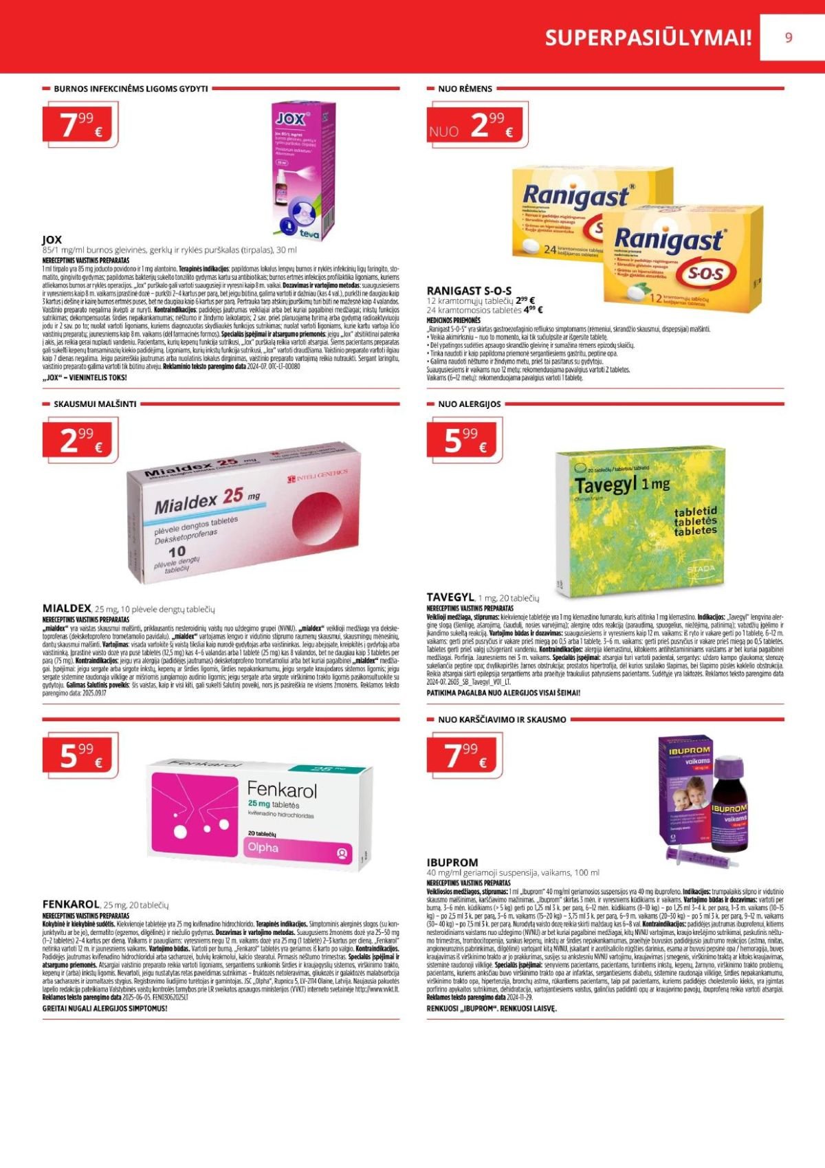 GINTARINĖ VAISTINĖ (2026 04 01 - 2026 04 30)