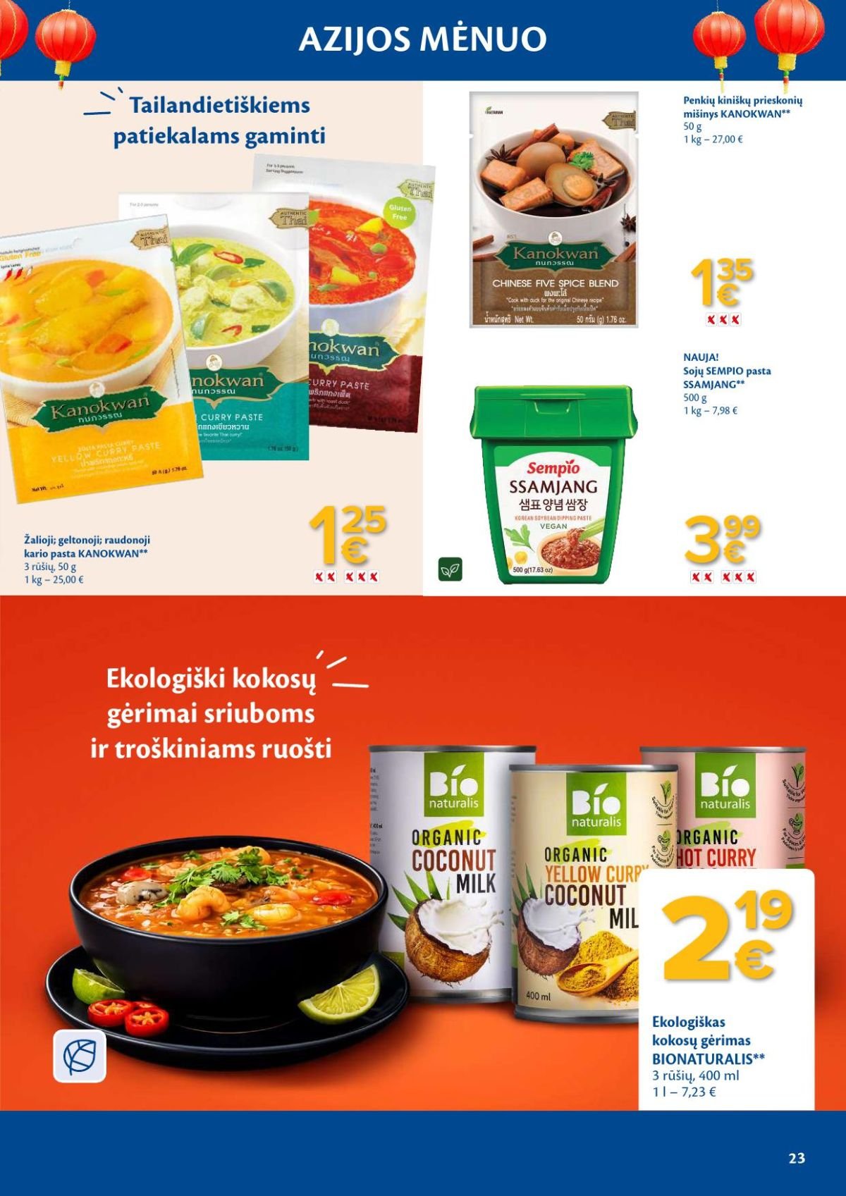 MAXIMA - Azijos mėnuo (2026 04 07 - 2026 05 04)