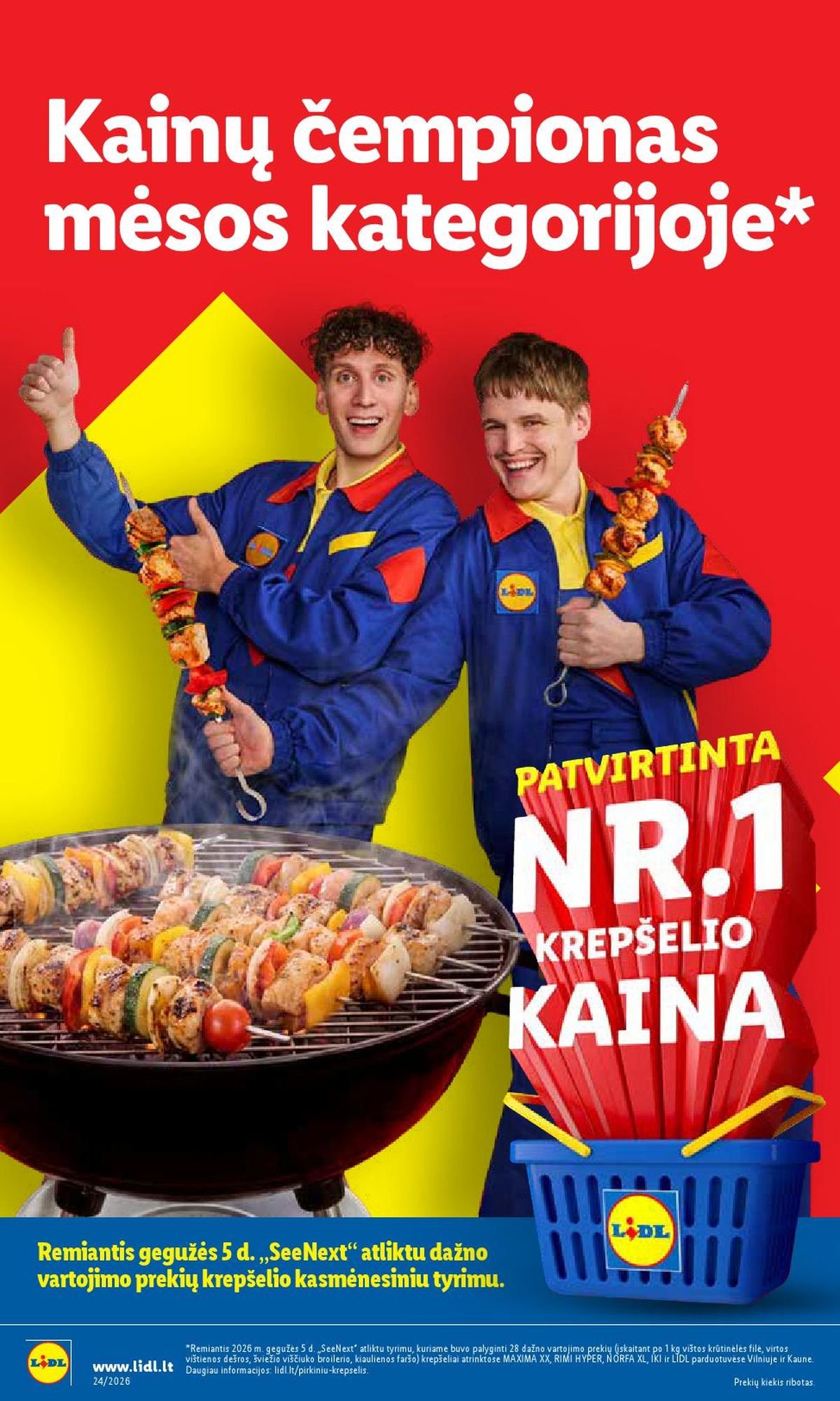 LIDL - Maisto prekių pasiūlymai (2026 06 08 - 2026 06 14)