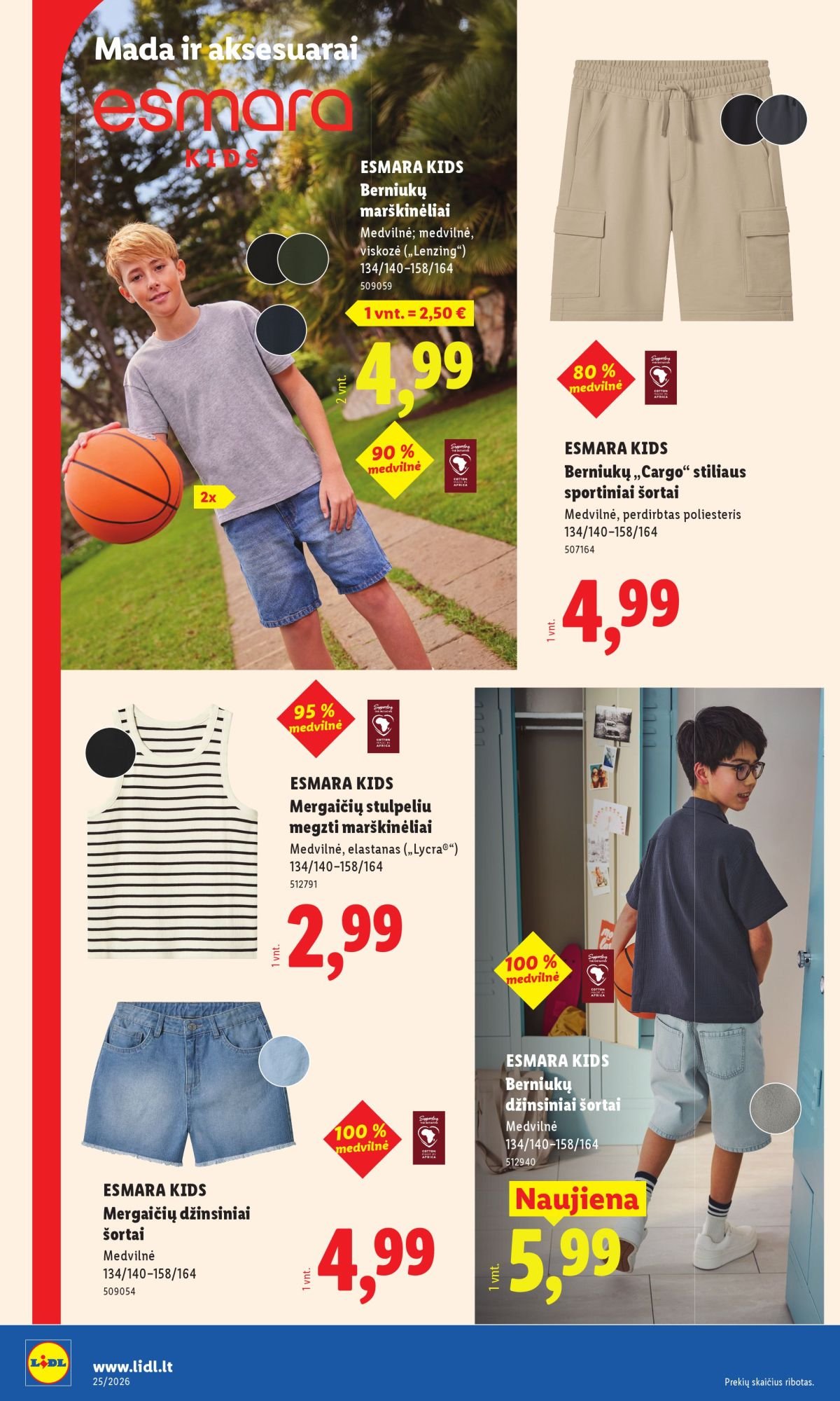 LIDL - Ne maisto prekių pasiūlymai (2026 06 15 - 2026 06 21)