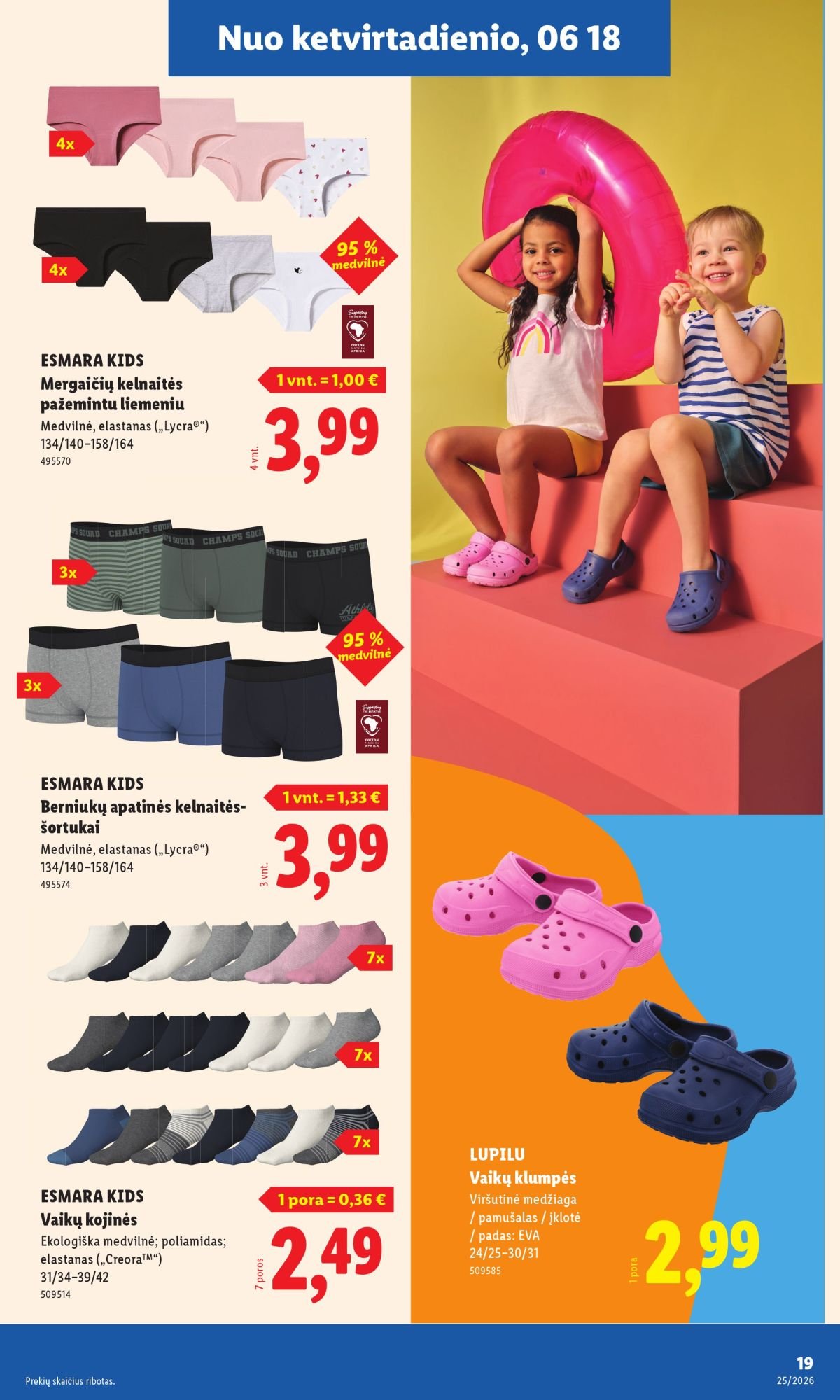 LIDL - Ne maisto prekių pasiūlymai (2026 06 15 - 2026 06 21)