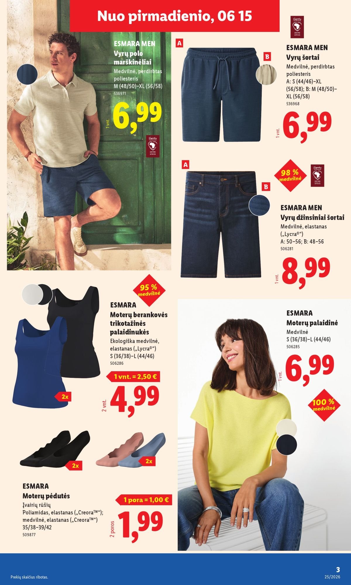 LIDL - Ne maisto prekių pasiūlymai (2026 06 15 - 2026 06 21)