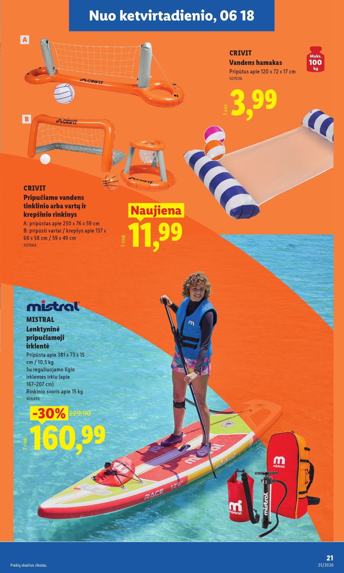 LIDL - Ne maisto prekių pasiūlymai (2026 06 15 - 2026 06 21)
