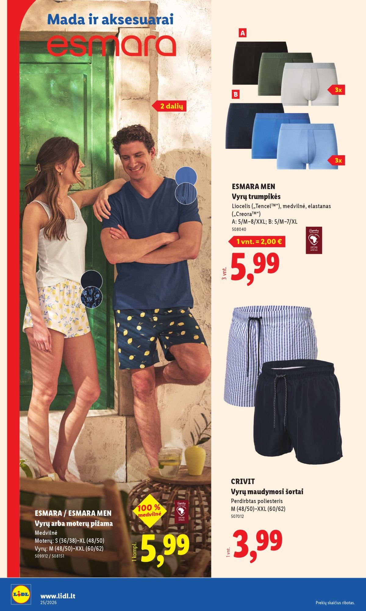 LIDL - Ne maisto prekių pasiūlymai (2026 06 15 - 2026 06 21)