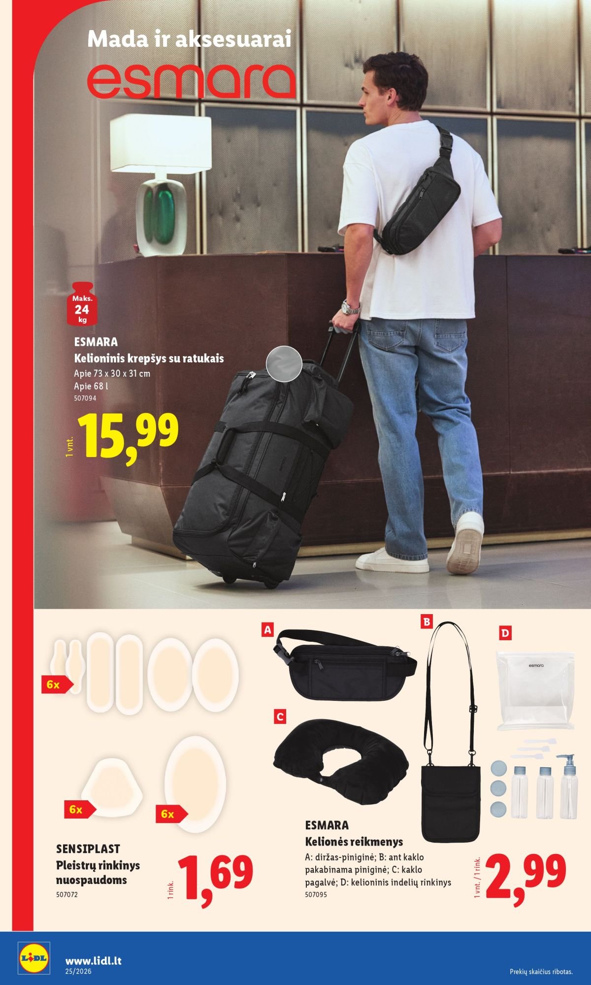LIDL - Ne maisto prekių pasiūlymai (2026 06 15 - 2026 06 21)