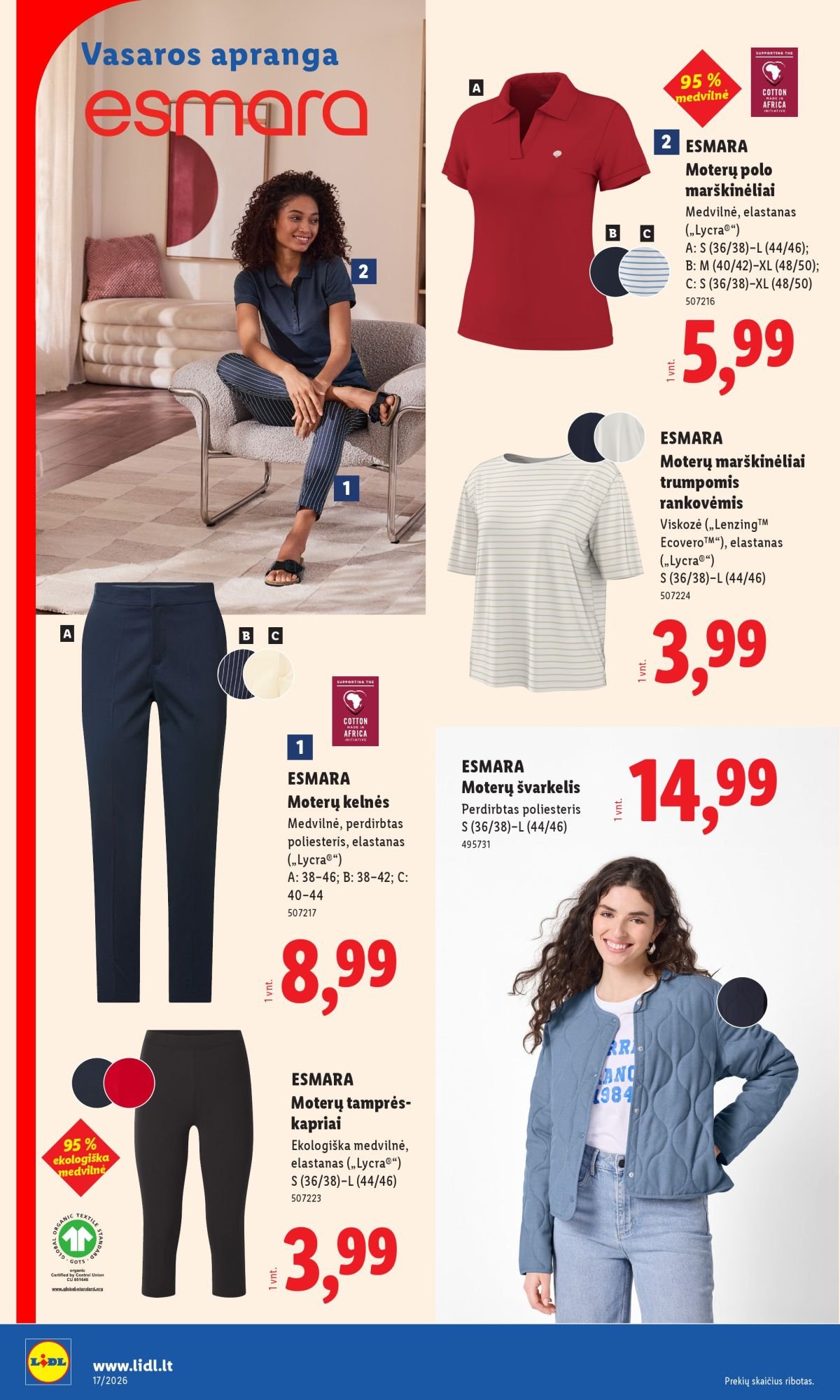 LIDL - Ne maisto prekių pasiūlymai (2026 04 20 - 2026 04 26)