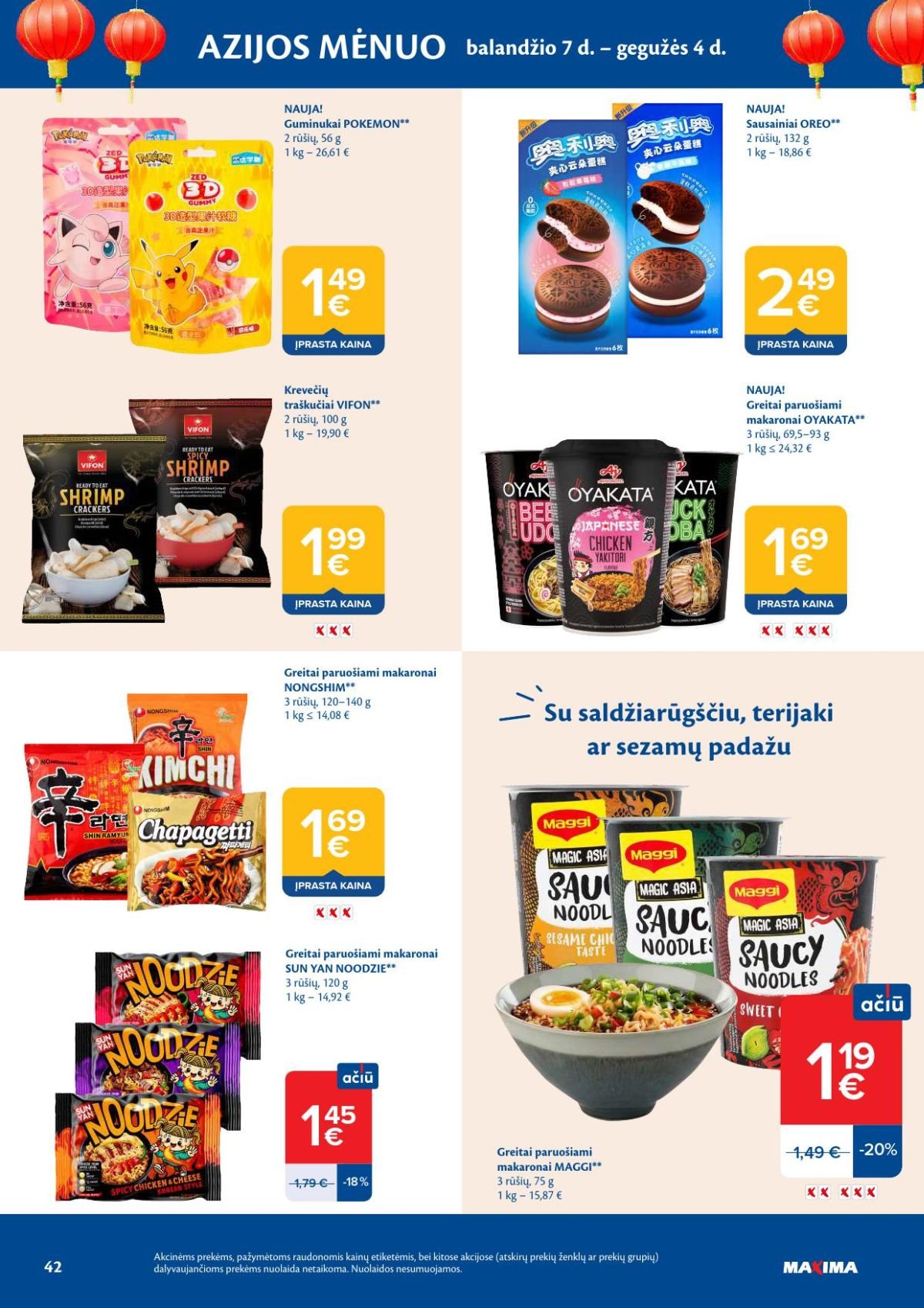 MAXIMA - Kaininis leidinys Nr.17 (2026 04 21 - 2026 04 27)