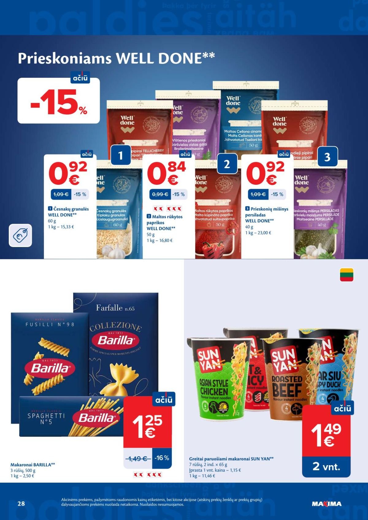 MAXIMA - Kaininis leidinys Nr.20 (2026 05 12 - 2026 05 18)