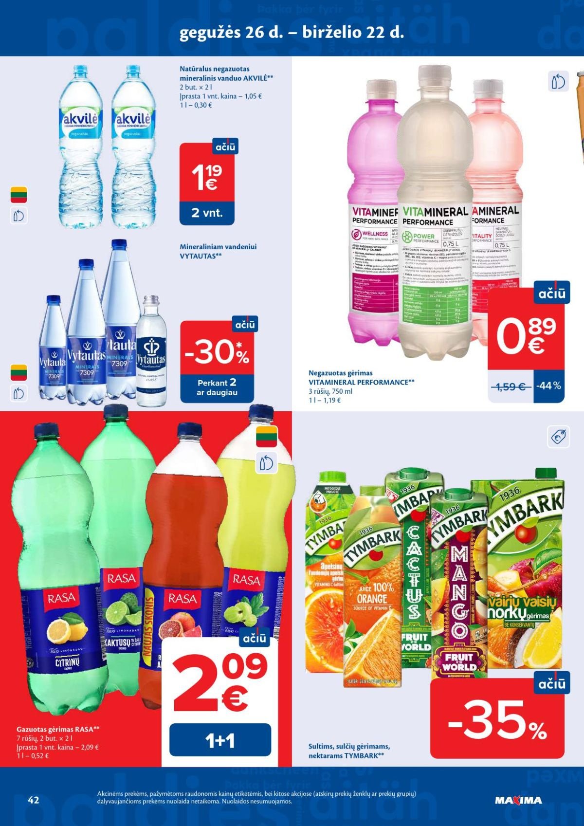 MAXIMA - Kaininis leidinys Nr.23 (2026 06 02 - 2026 06 08)