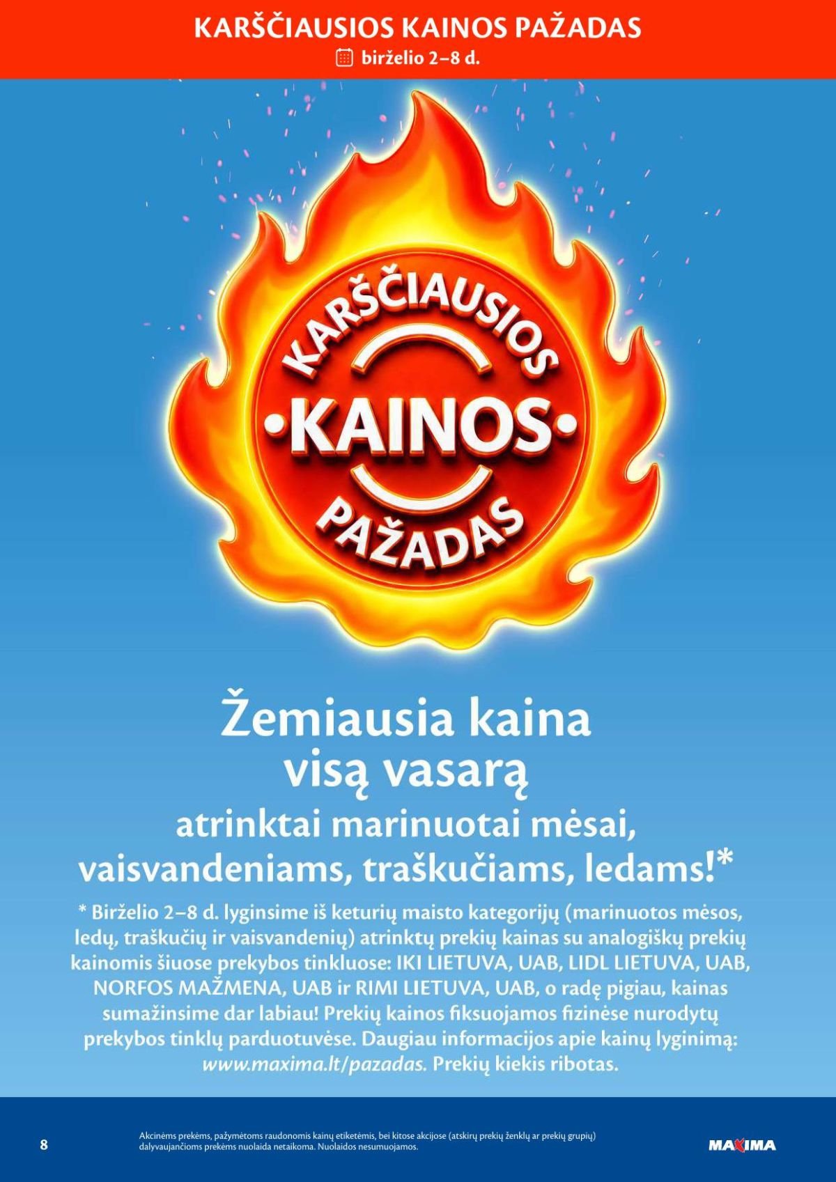 MAXIMA - Kaininis leidinys Nr.23 (2026 06 02 - 2026 06 08)