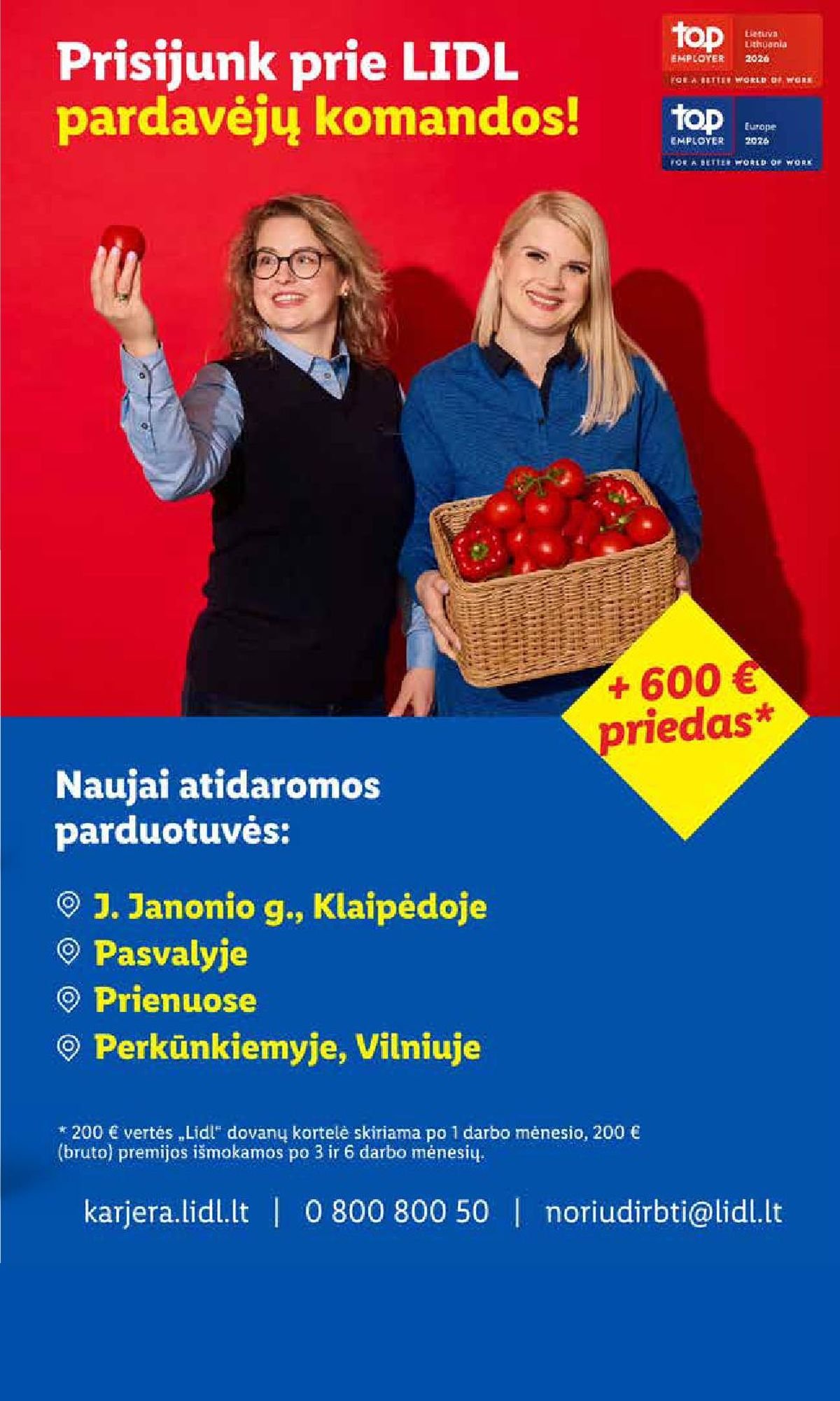 LIDL - Maisto prekių pasiūlymai (2026 08 31 - 2026 09 06)