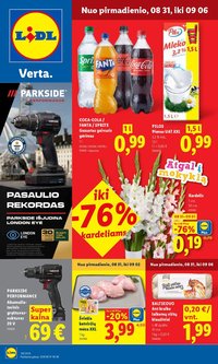 LIDL - Maisto prekių pasiūlymai (2026 08 31 - 2026 09 06)
