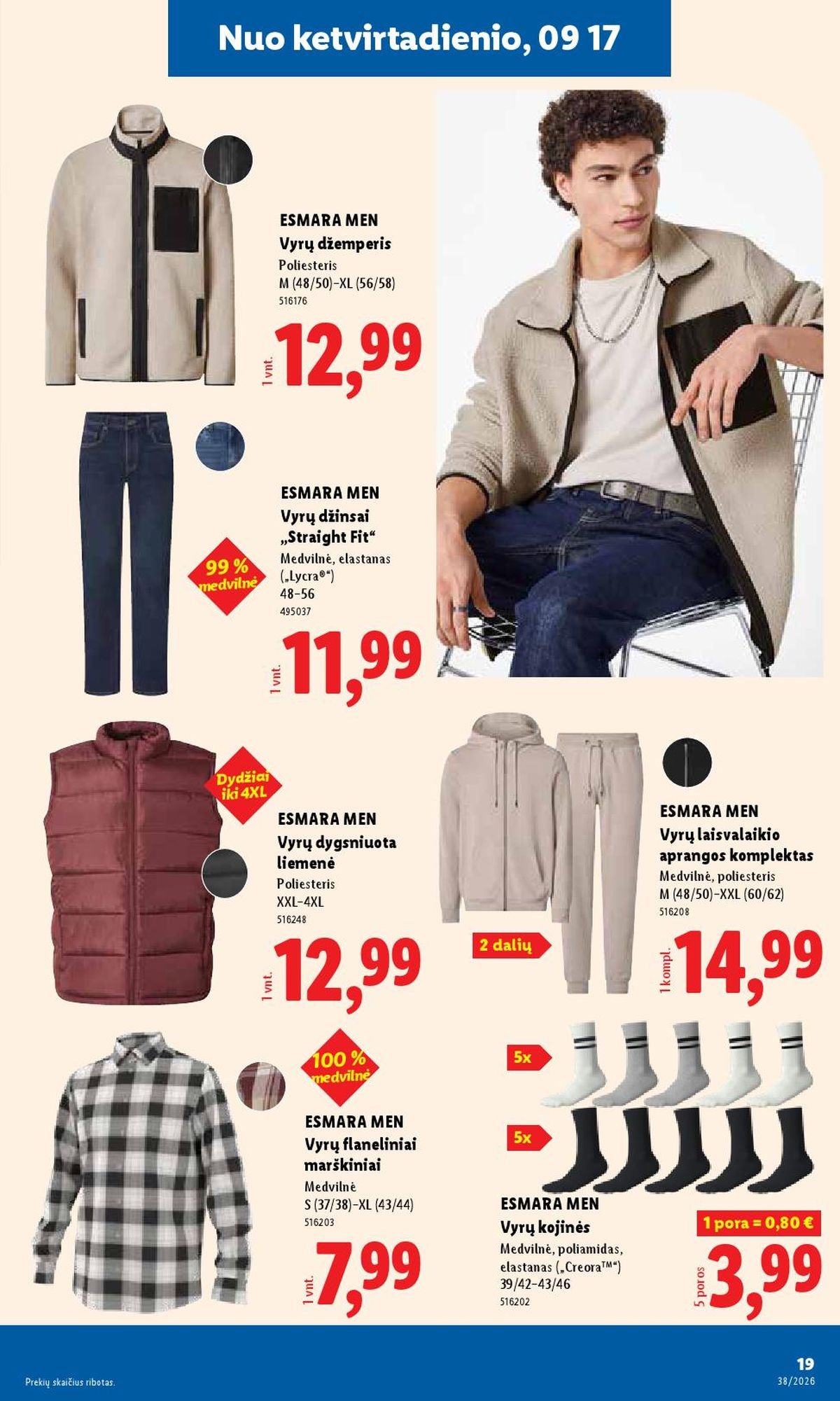 LIDL - Ne maisto prekių pasiūlymai (2026 09 14 - 2026 09 20)