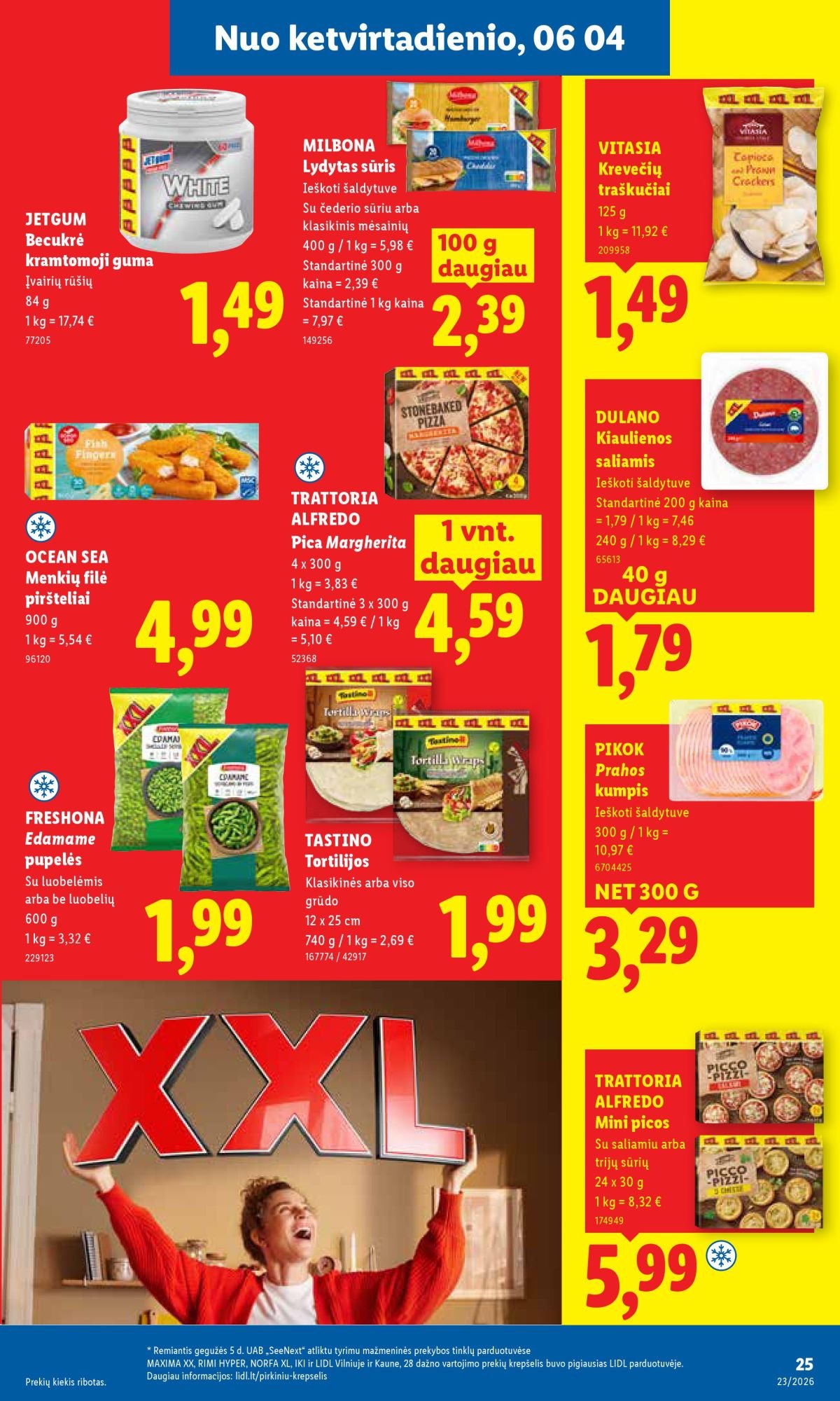 LIDL - Maisto prekių pasiūlymai (2026 06 01 - 2026 06 07)