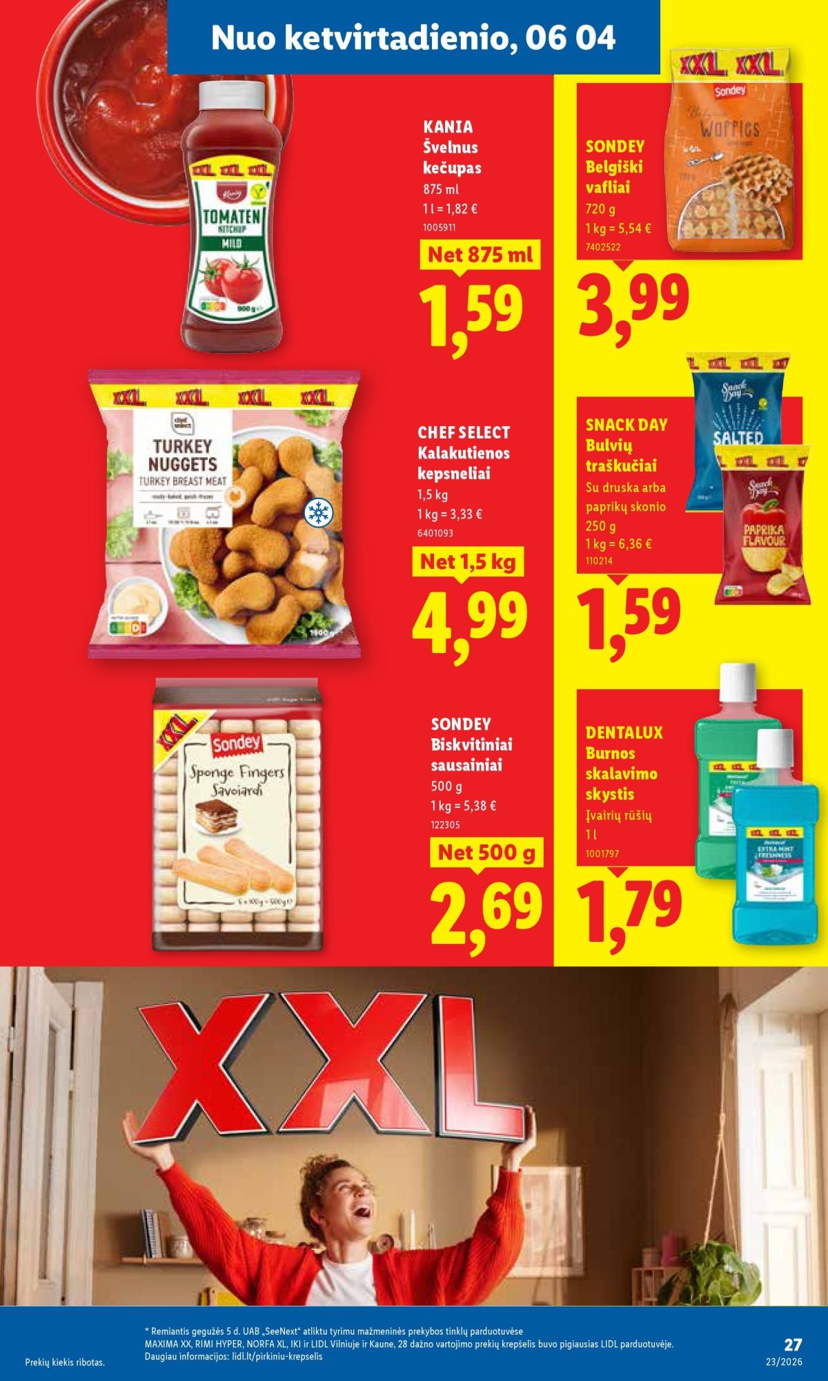 LIDL - Maisto prekių pasiūlymai (2026 06 01 - 2026 06 07)