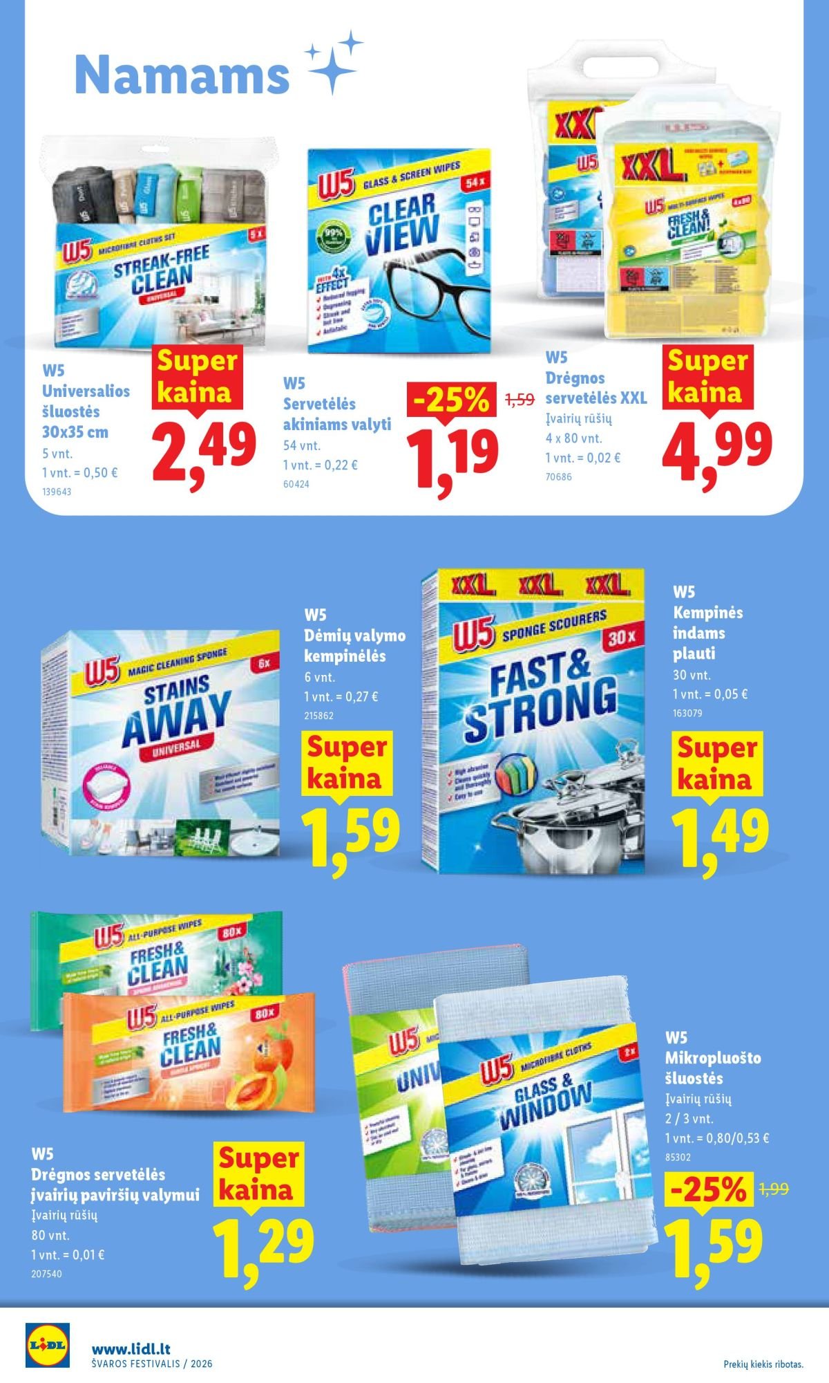 LIDL - Maisto prekių pasiūlymai (2026 06 01 - 2026 06 07)