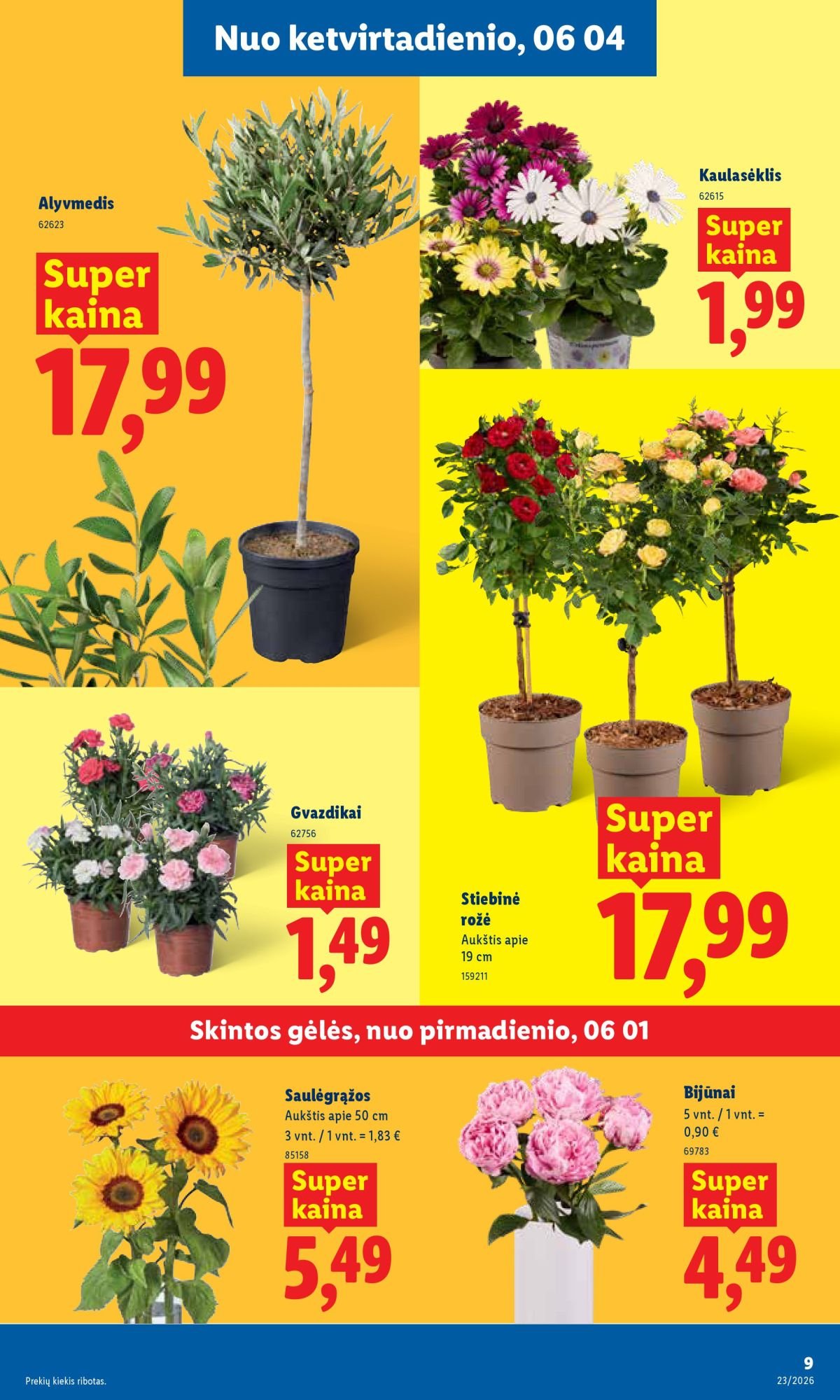 LIDL - Maisto prekių pasiūlymai (2026 06 01 - 2026 06 07)