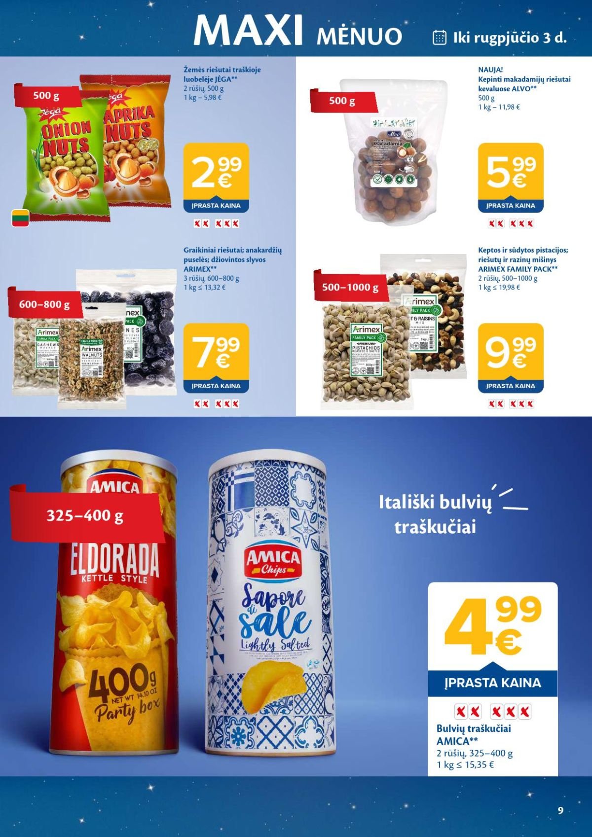 MAXIMA - Maxi Mėnuo (2026 07 07 - 2026 08 03)