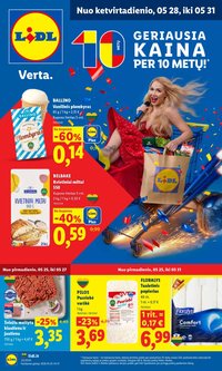 LIDL - Maisto prekių pasiūlymai (2026 05 25 - 2026 05 31)