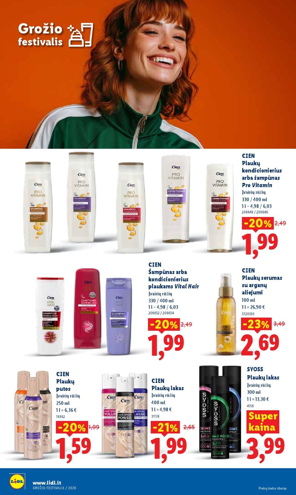 LIDL - Maisto prekių pasiūlymai (2026 05 11 - 2026 05 17)