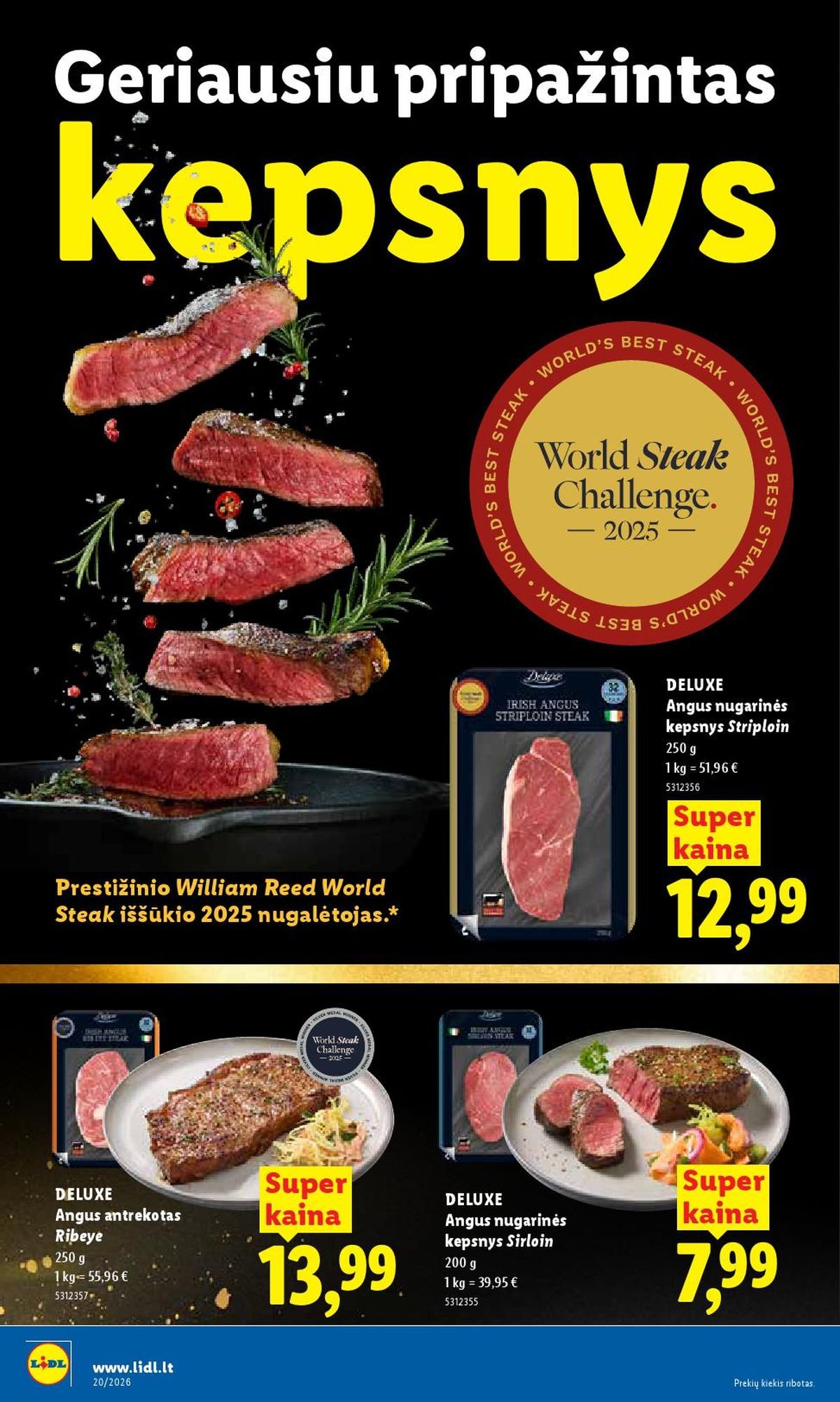 LIDL - Maisto prekių pasiūlymai (2026 05 11 - 2026 05 17)
