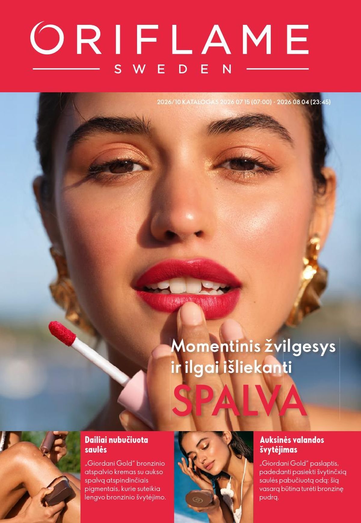 ORIFLAME - Katalogas (2026 07 15 - 2026 08 04)