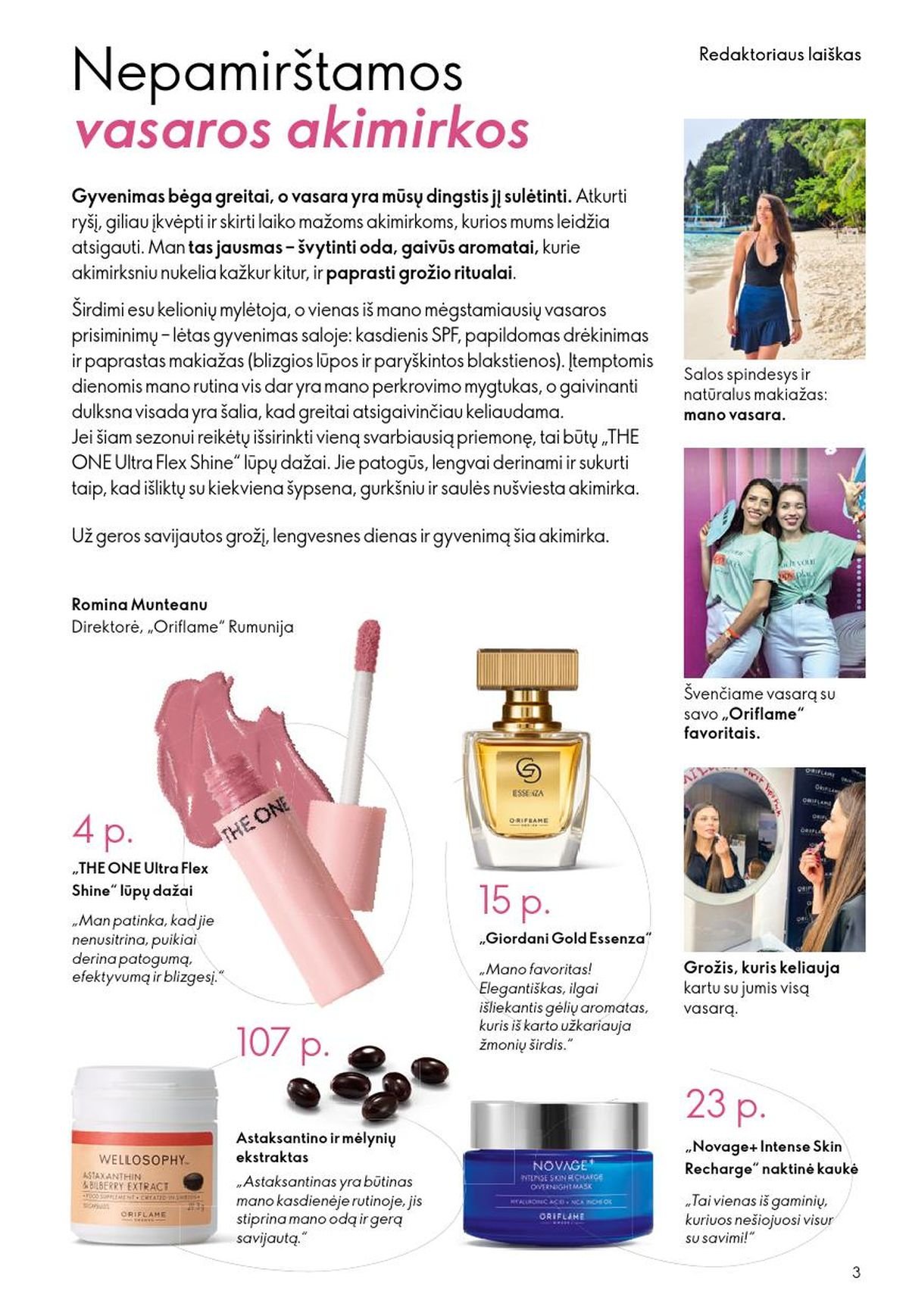 ORIFLAME - Katalogas (2026 07 15 - 2026 08 04)