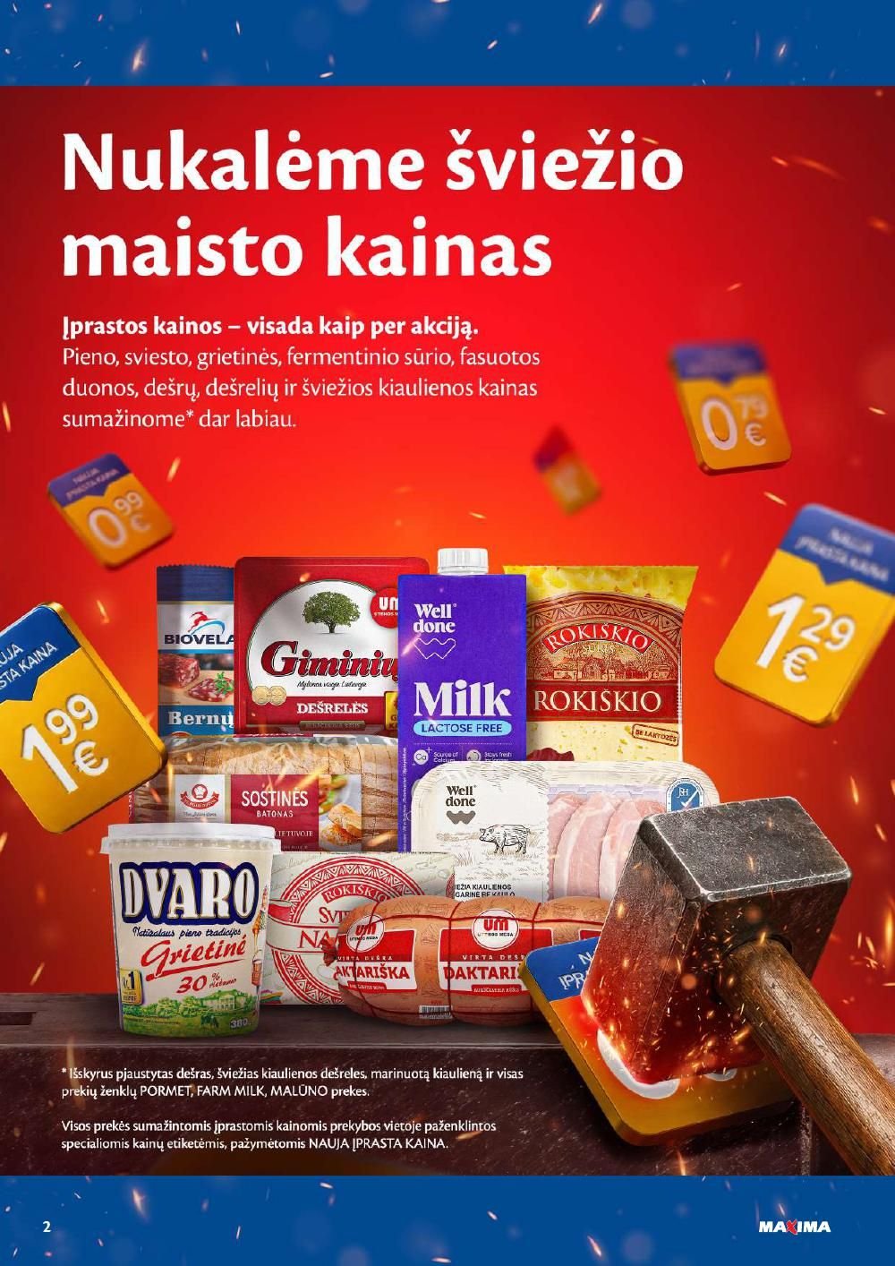 MAXIMA - Kaininis leidinys Nr.32 (2026 08 04 - 2026 08 10)