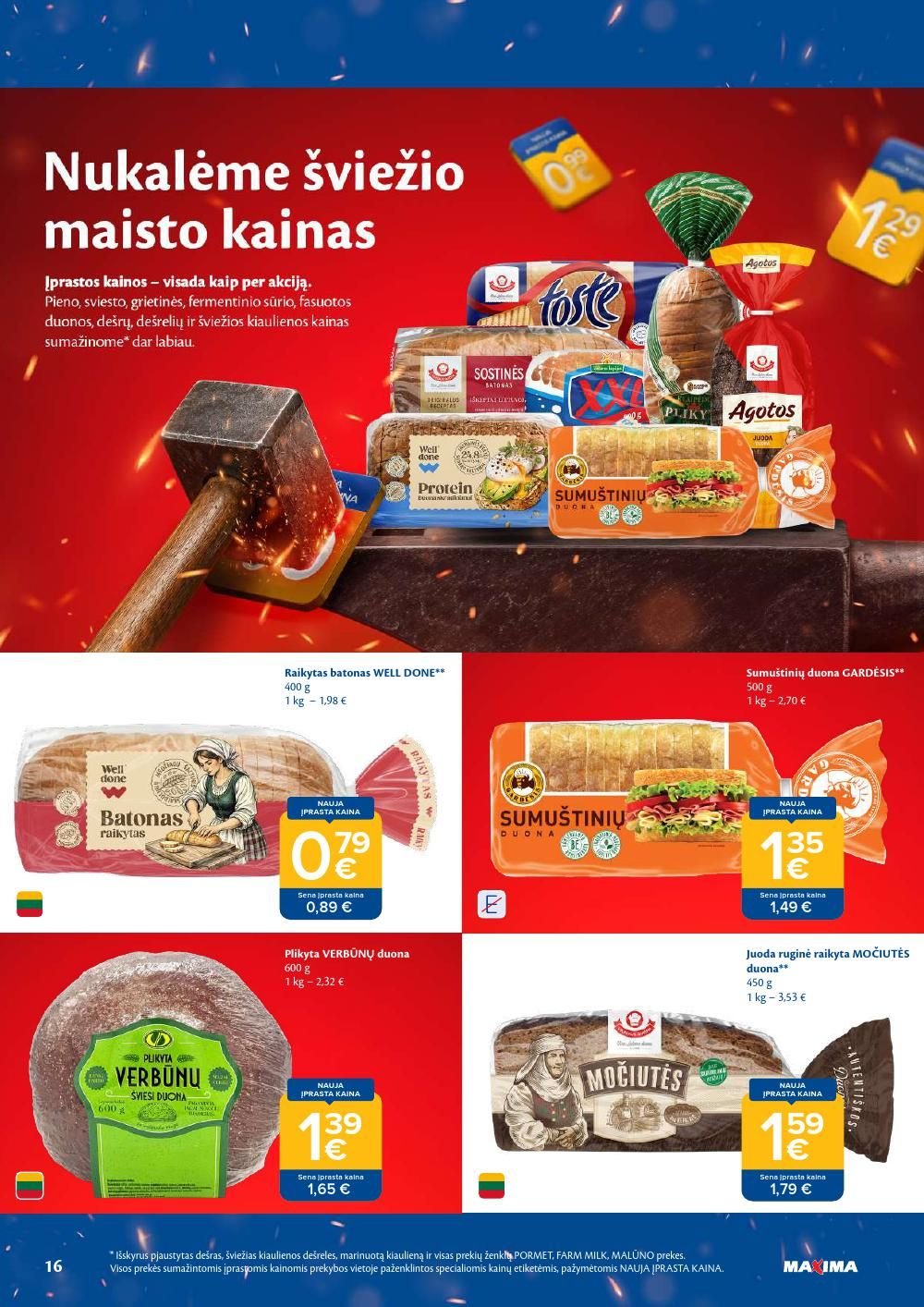 MAXIMA - Kaininis leidinys Nr.32 (2026 08 04 - 2026 08 10)