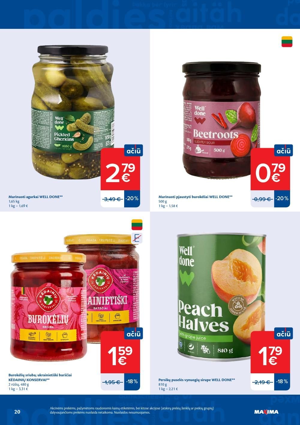 MAXIMA - Kaininis leidinys Nr.32 (2026 08 04 - 2026 08 10)