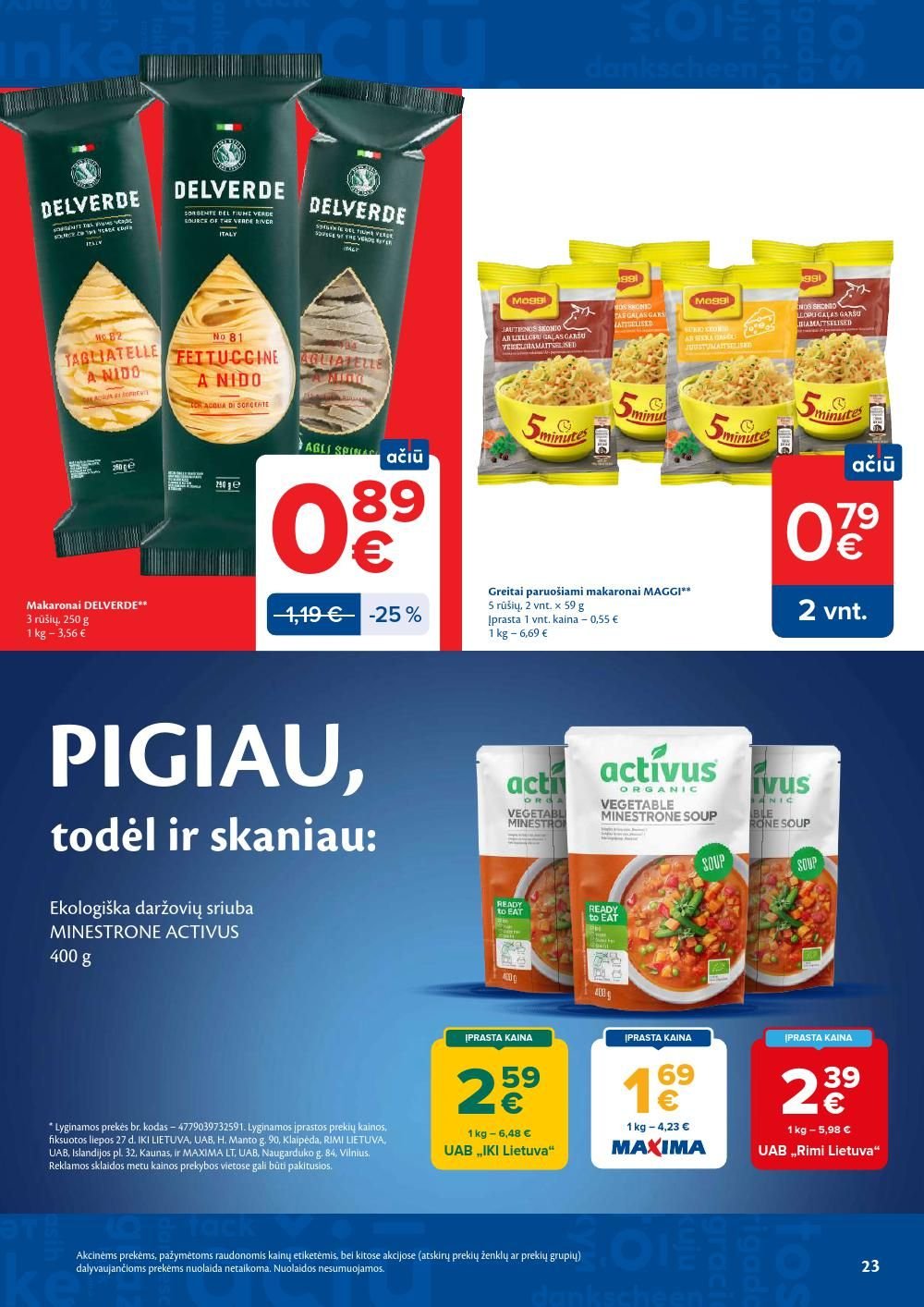 MAXIMA - Kaininis leidinys Nr.32 (2026 08 04 - 2026 08 10)