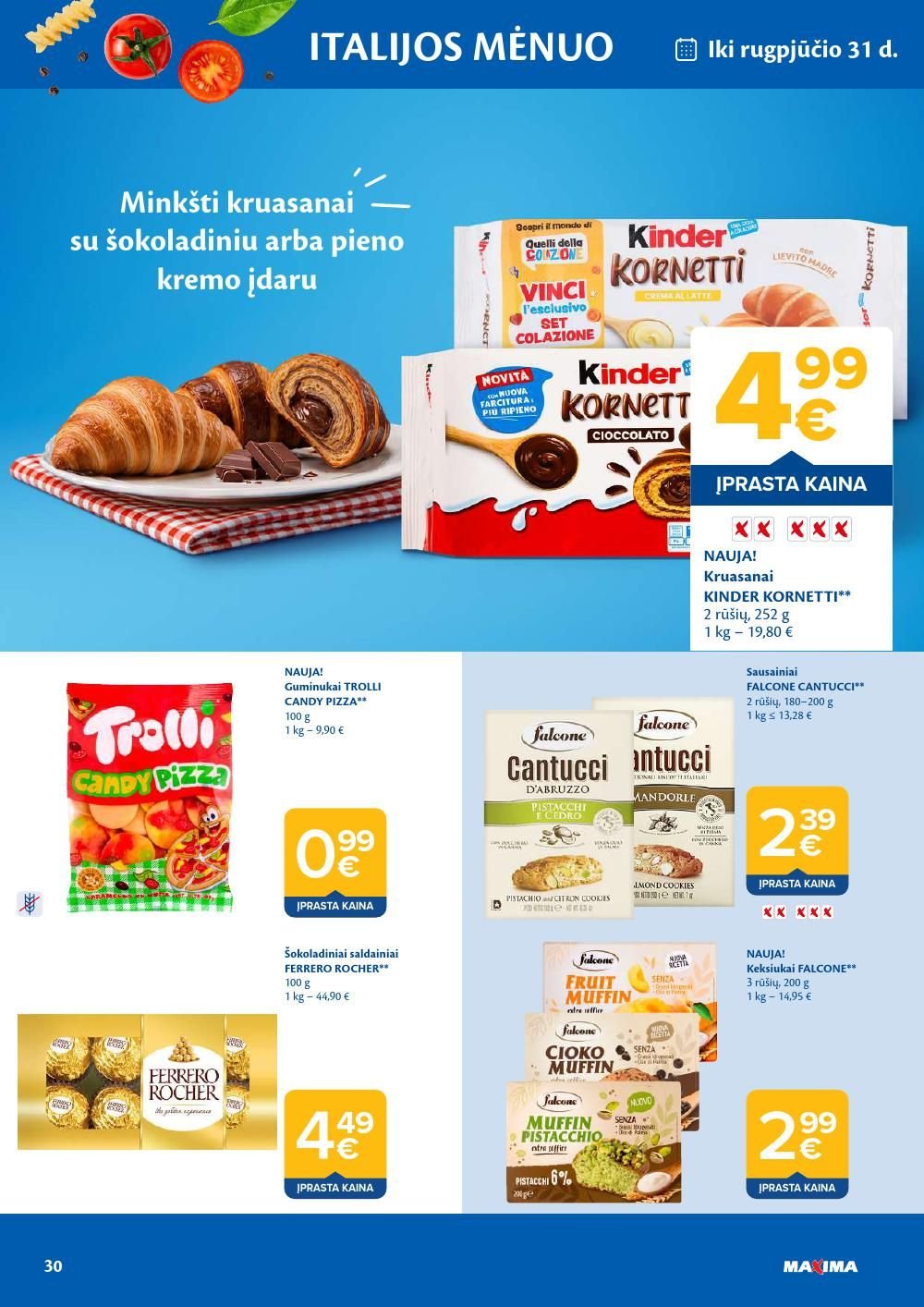 MAXIMA - Kaininis leidinys Nr.32 (2026 08 04 - 2026 08 10)
