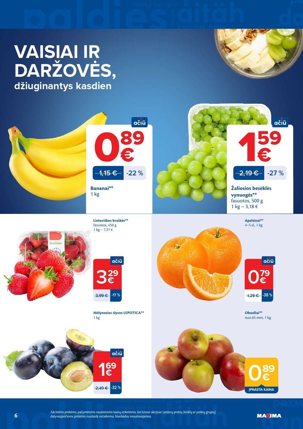 MAXIMA - Kaininis leidinys Nr.32 (2026 08 04 - 2026 08 10)