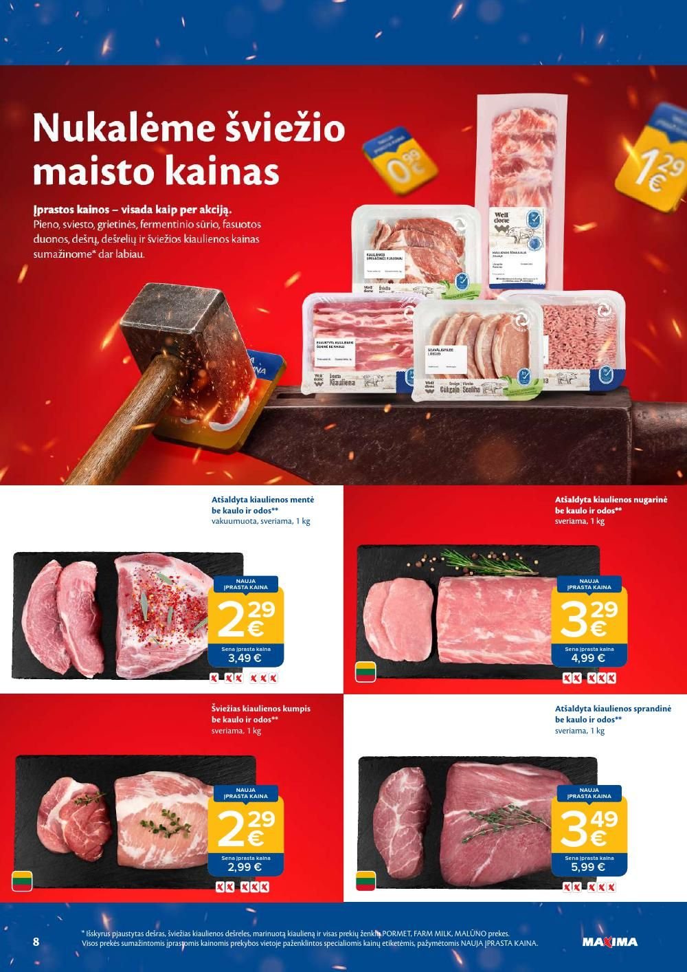 MAXIMA - Kaininis leidinys Nr.32 (2026 08 04 - 2026 08 10)