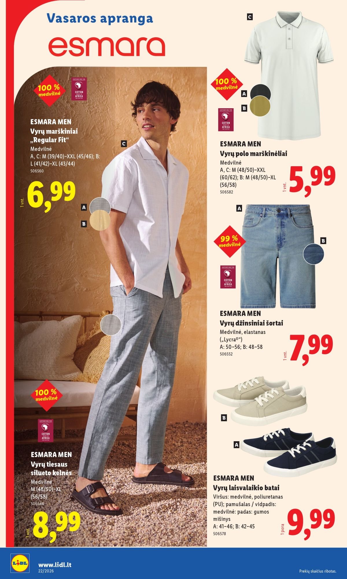 LIDL - Ne maisto prekių pasiūlymai (2026 05 25 - 2026 05 31)