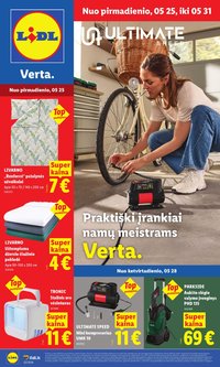 LIDL - Ne maisto prekių pasiūlymai (2026 05 25 - 2026 05 31)