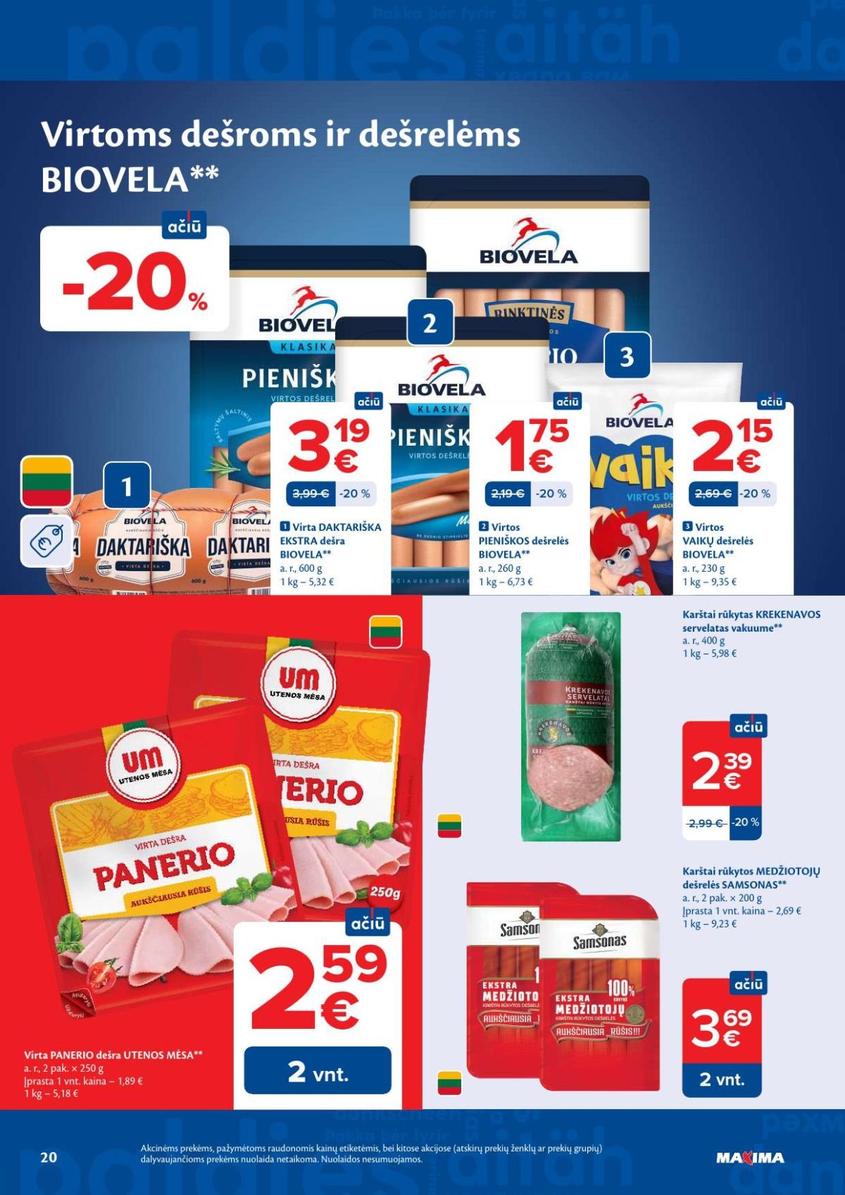 MAXIMA - Kaininis leidinys Nr.21 (2026 05 19 - 2026 05 25)
