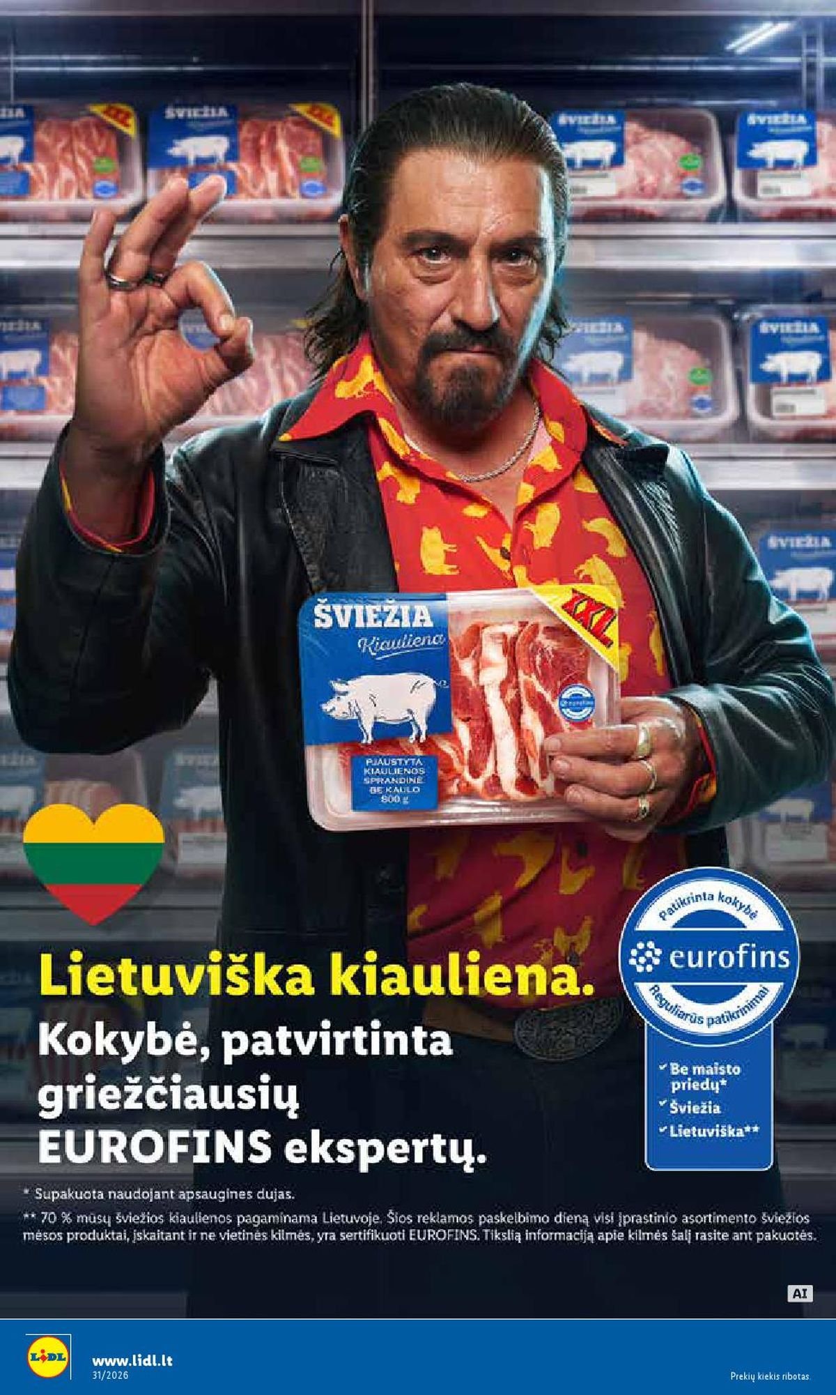 LIDL - Maisto prekių pasiūlymai (2026 07 27 - 2026 08 02)