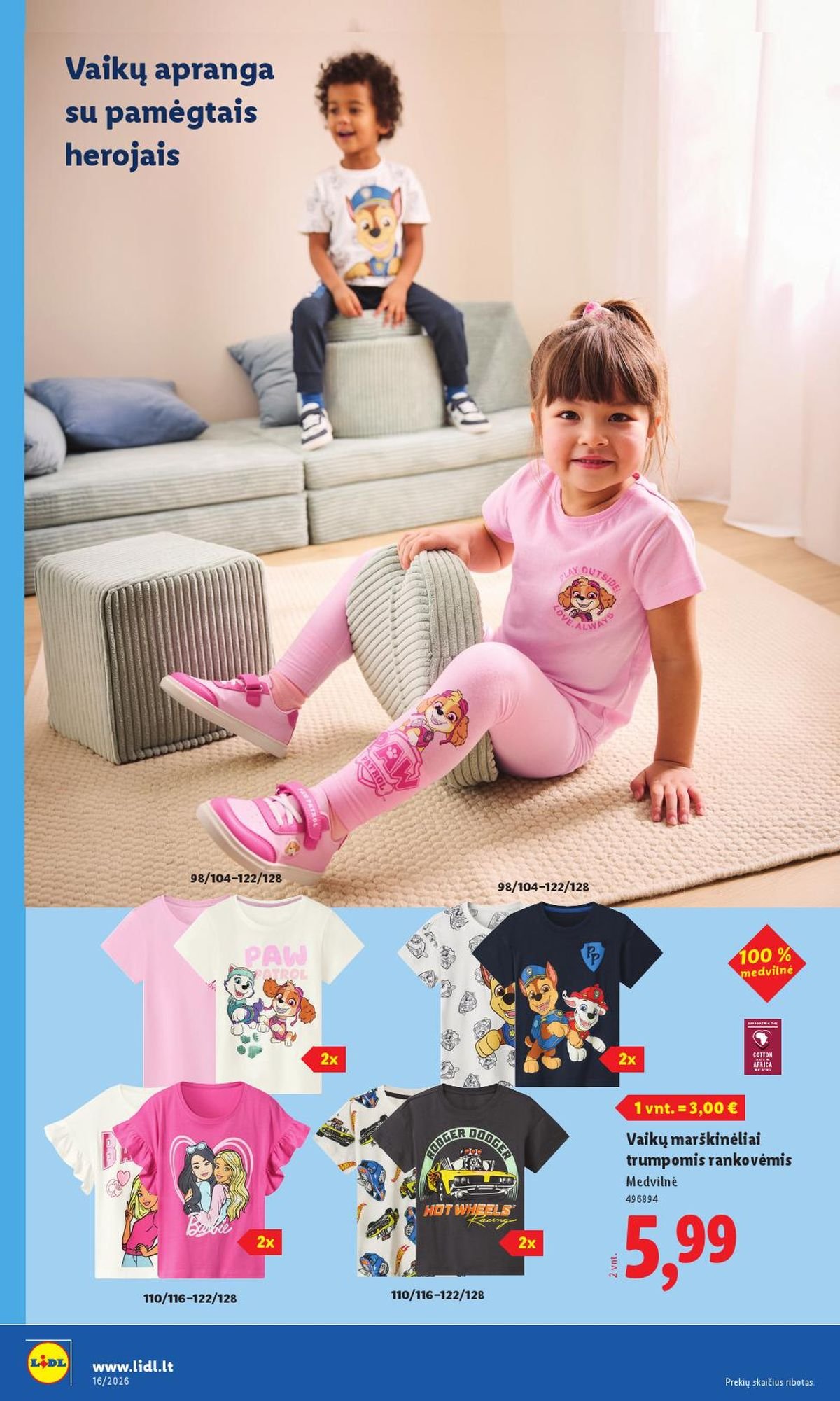 LIDL - Ne maisto prekių pasiūlymai (2026 04 13 - 2026 04 19)