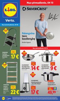 LIDL - Ne maisto prekių pasiūlymai (2026 04 13 - 2026 04 19)