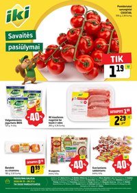 IKI - Specialūs pasiūlymai (2026 06 15 - 2026 06 21)
