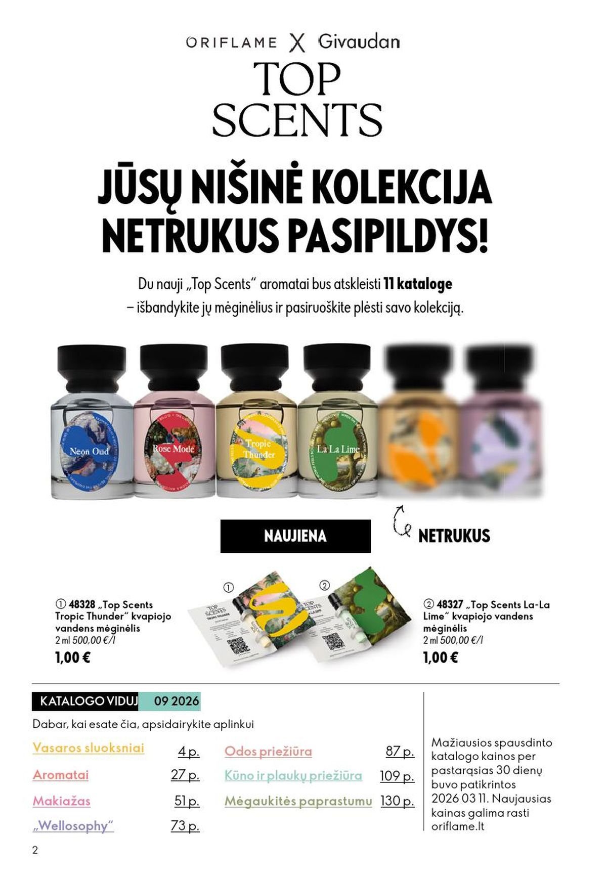 ORIFLAME - Katalogas (2026 06 24 - 2026 07 14)