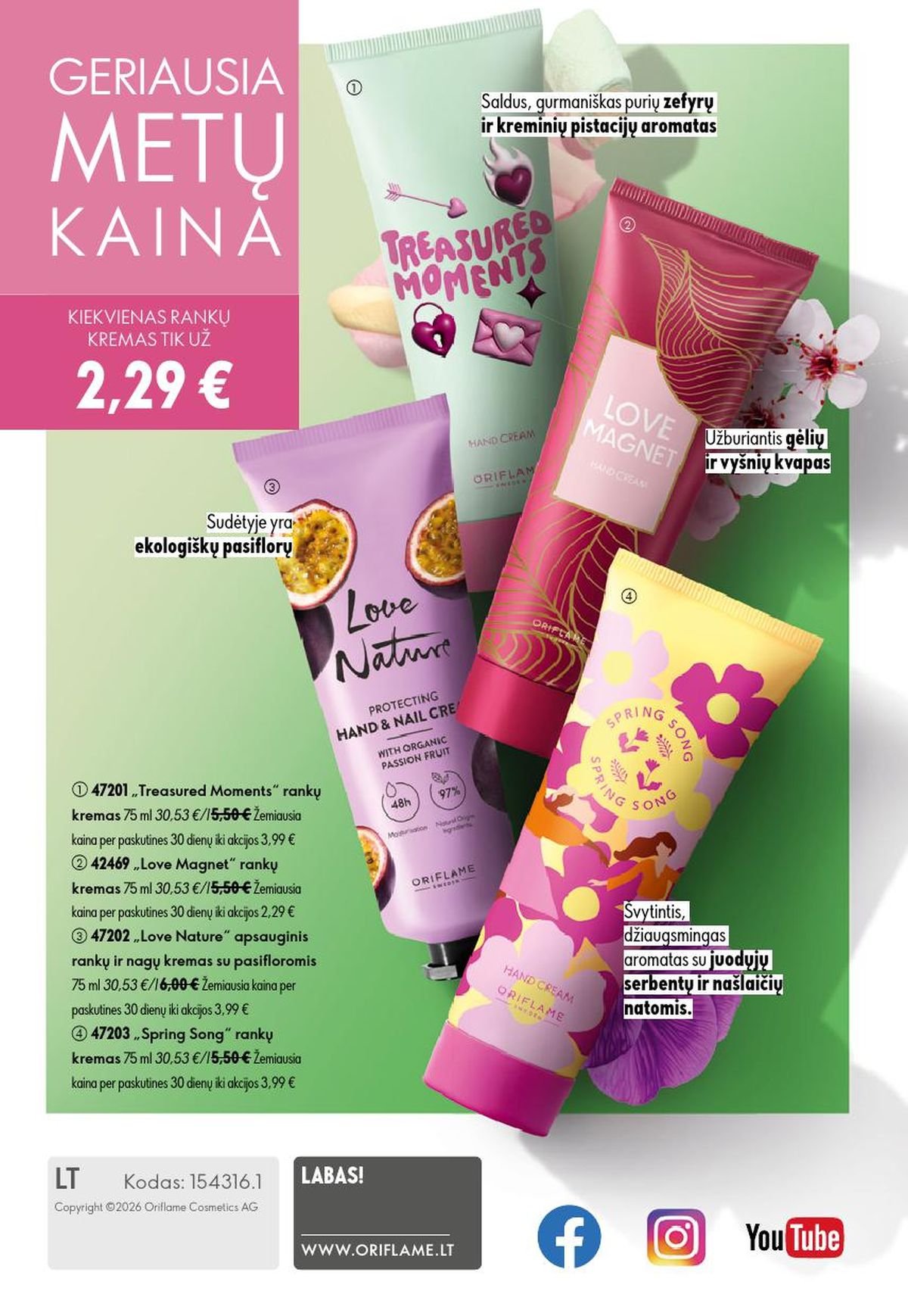 ORIFLAME - Katalogas (2026 06 24 - 2026 07 14)