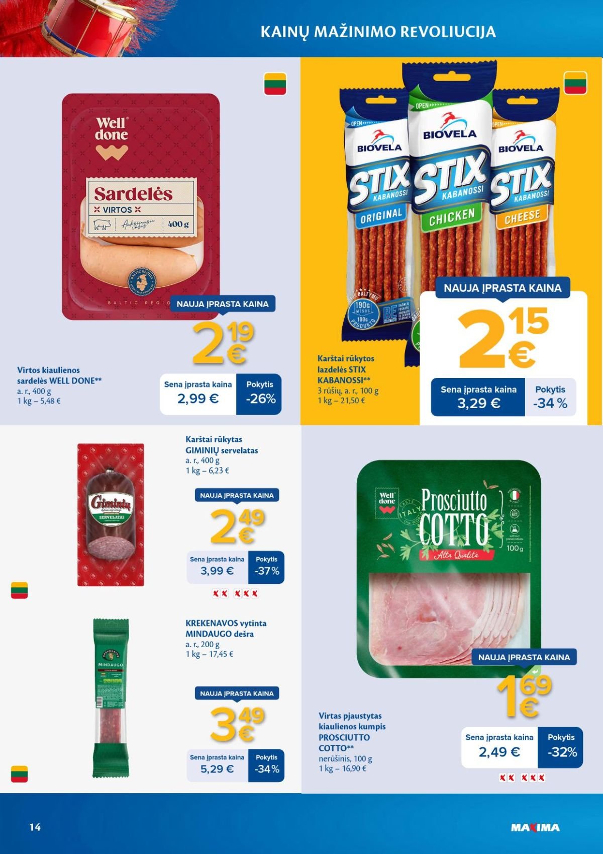 MAXIMA - Kainų mažinimo revoliucija